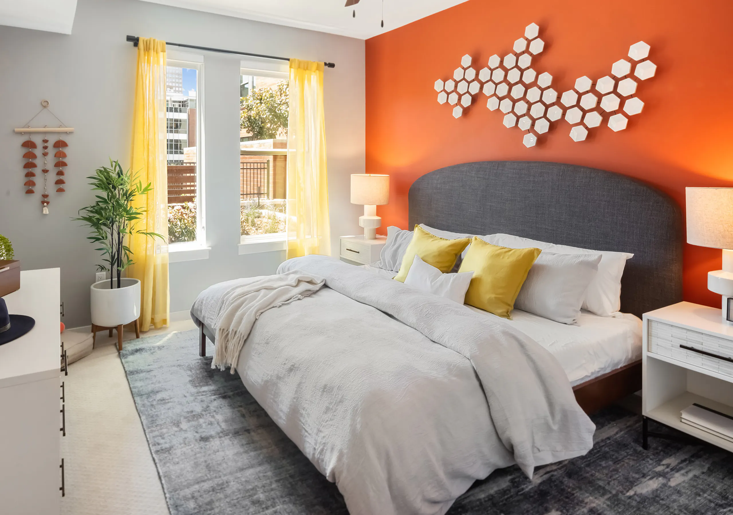 AMLI at Uptown bedroom interior - Denver, CO