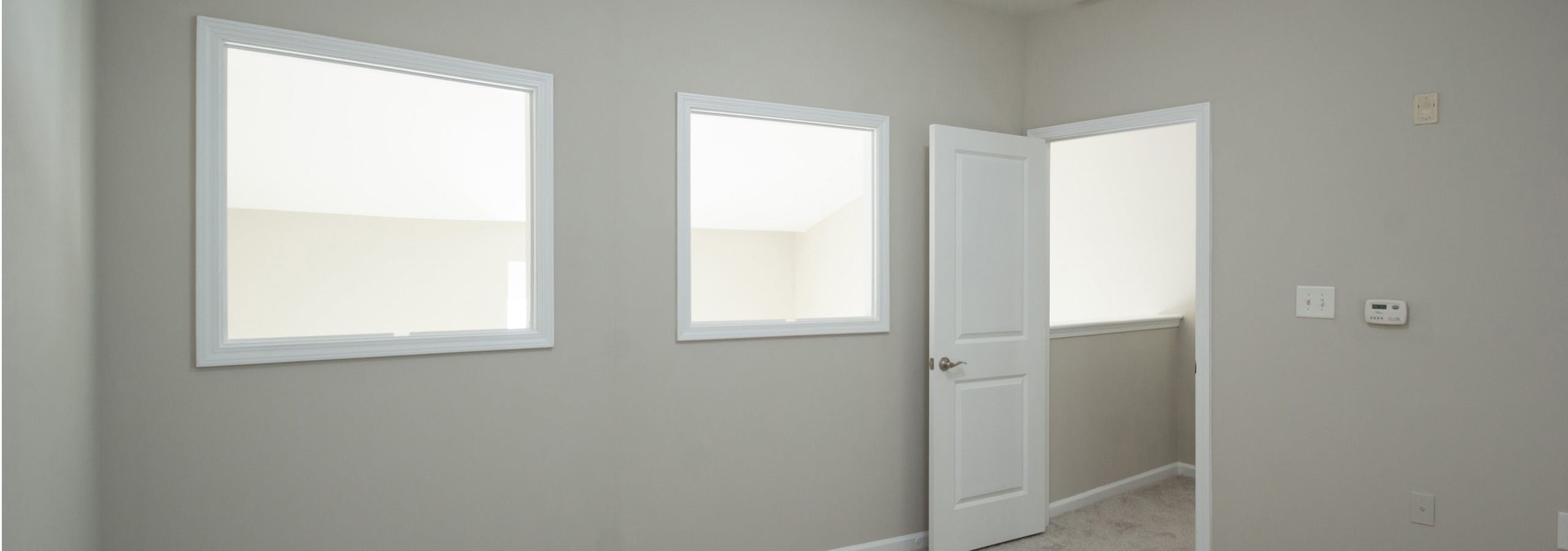 Redesigned townhome bedroom