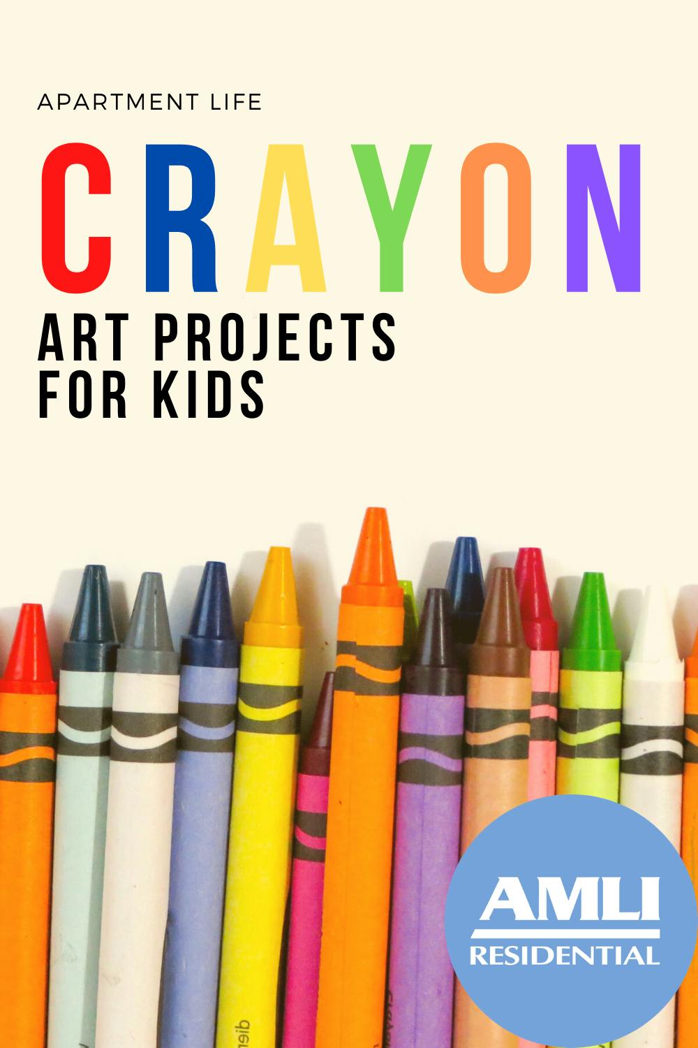 Crayon Art Projects For Kids Amli Residential