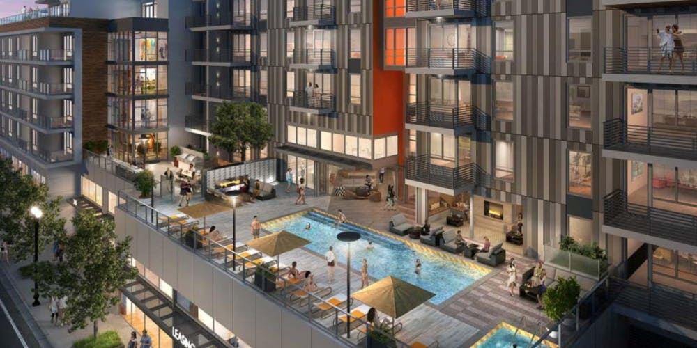 AMLI Park Broadway New Apartments in Downtown Long Beach