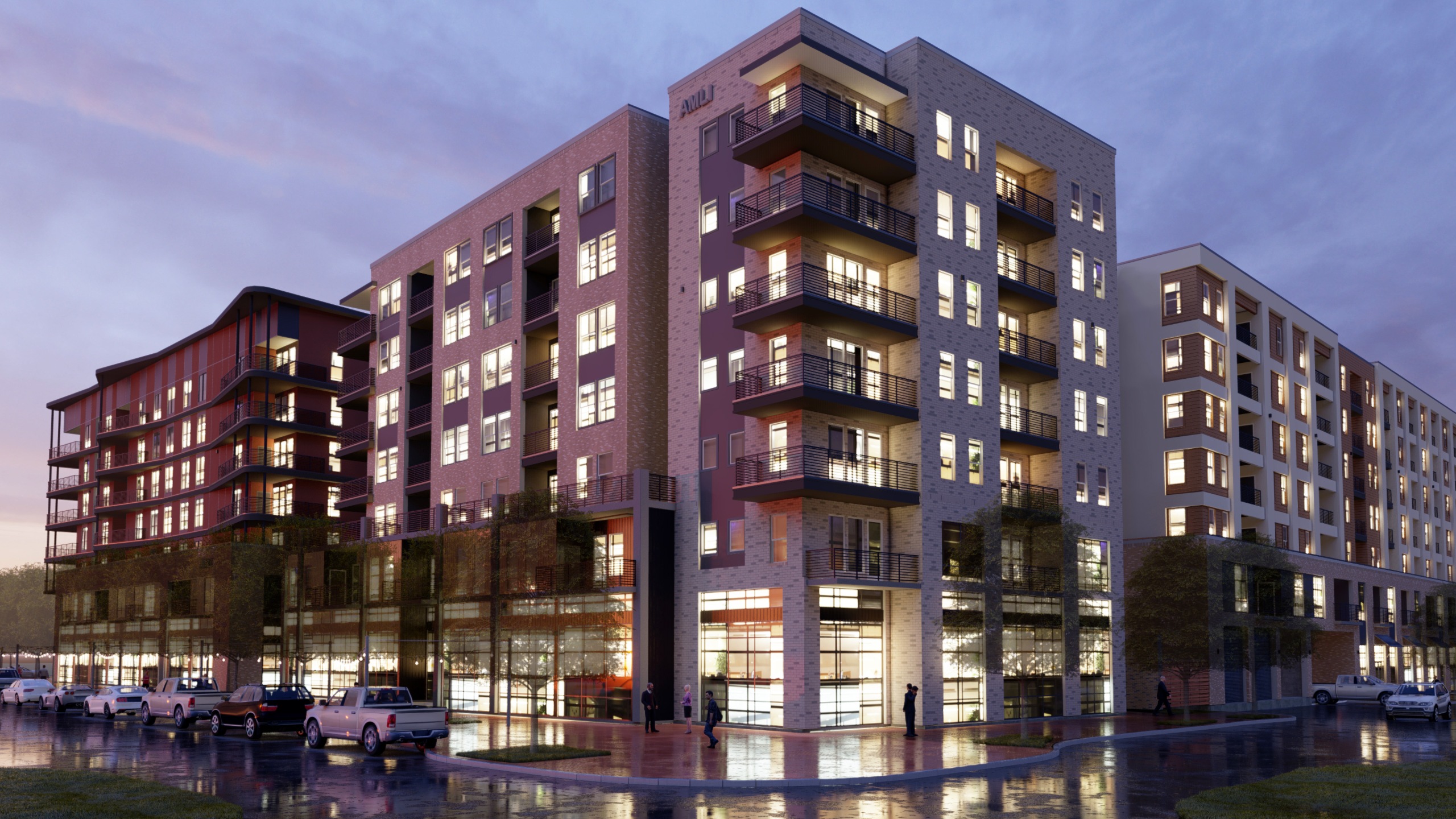 PetFriendly Apartments in Mueller, Austin AMLI Branch Park