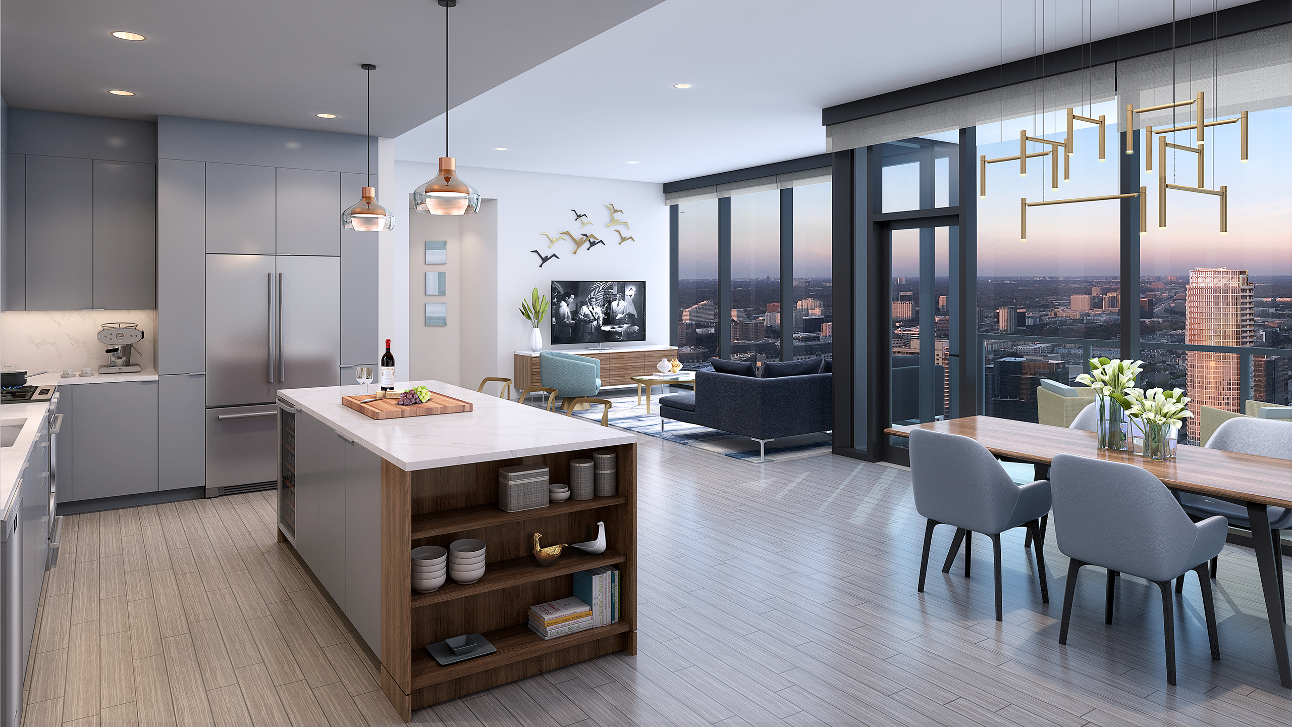 Luxury Apartments in Downtown Dallas AMLI Fountain Place