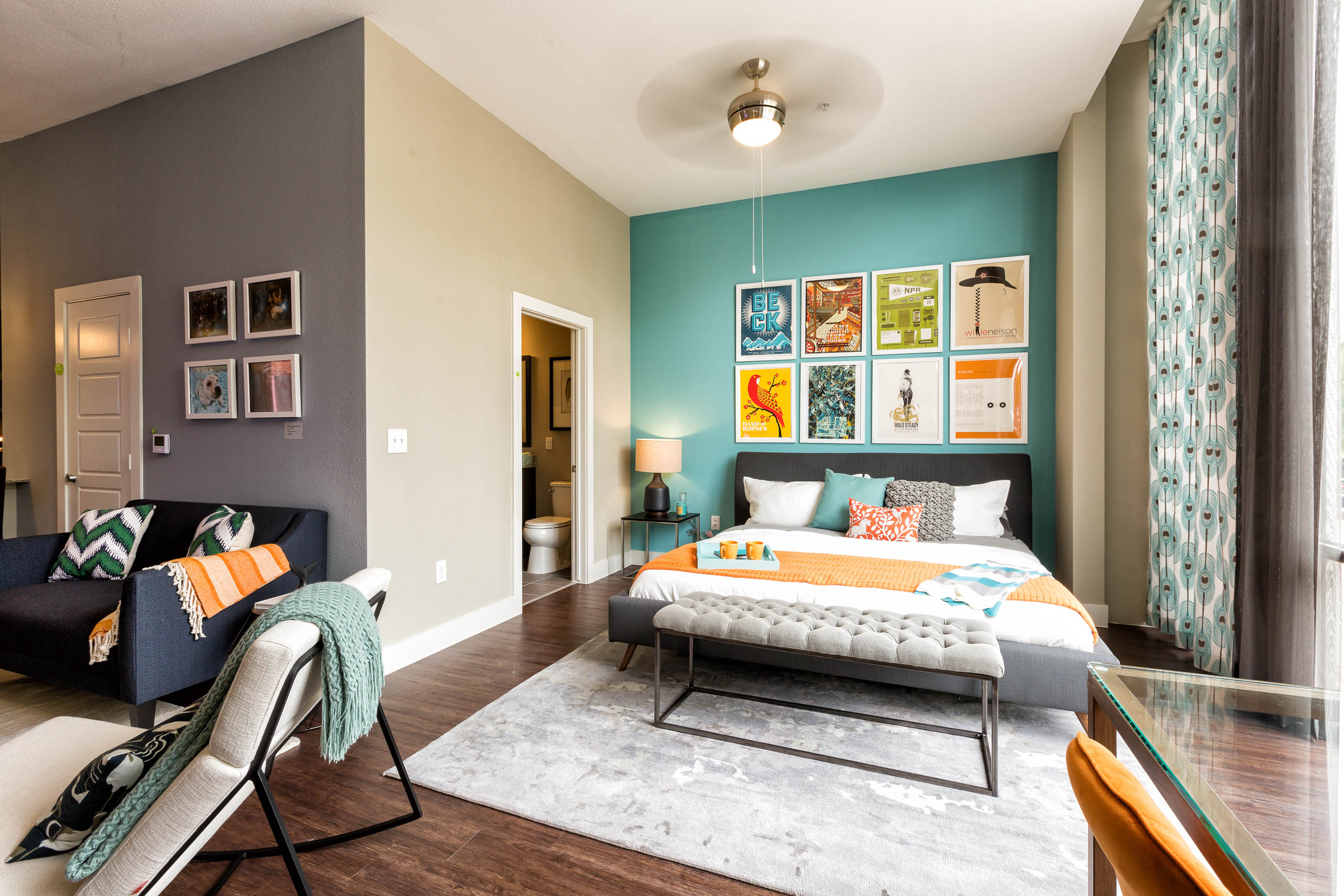 Studio, 1-2 Bedroom Mueller Park Apartments | AMLI at Mueller