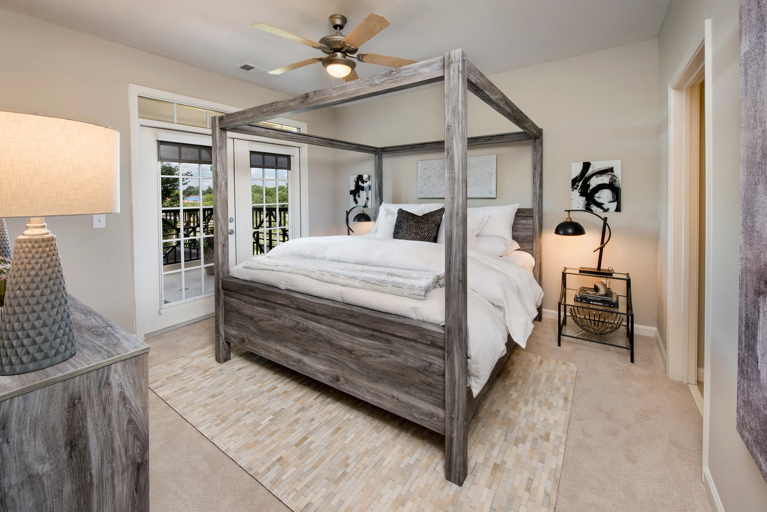 AMLI North Point bedroom interior - Alpharetta, GA