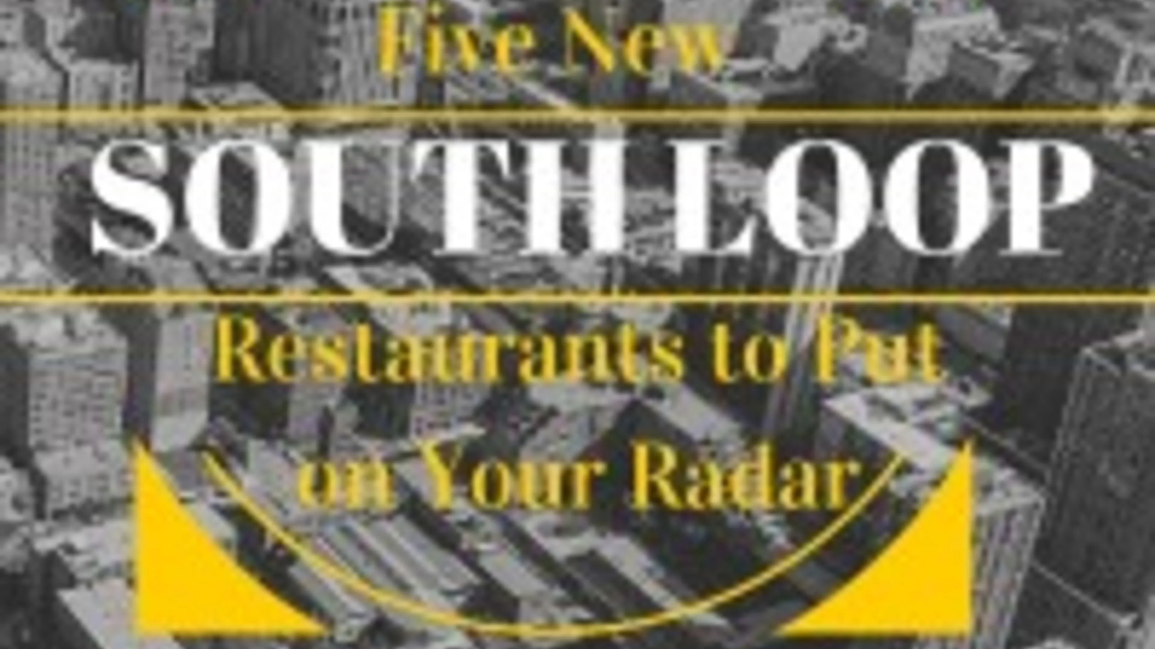 Five New South Loop Restaurants to Put on Your Radar