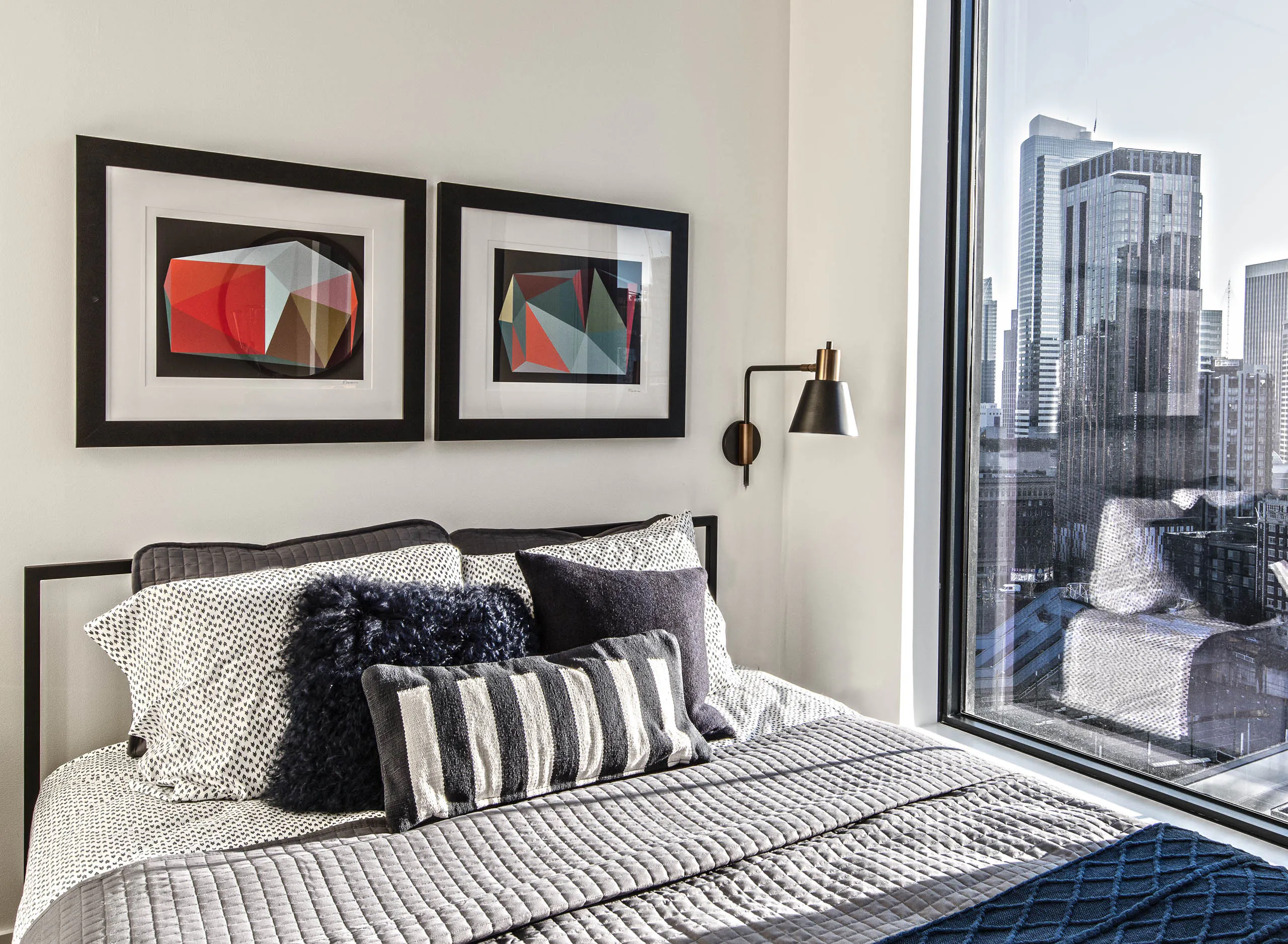 AMLI Arc bedroom interior - Seattle, WA