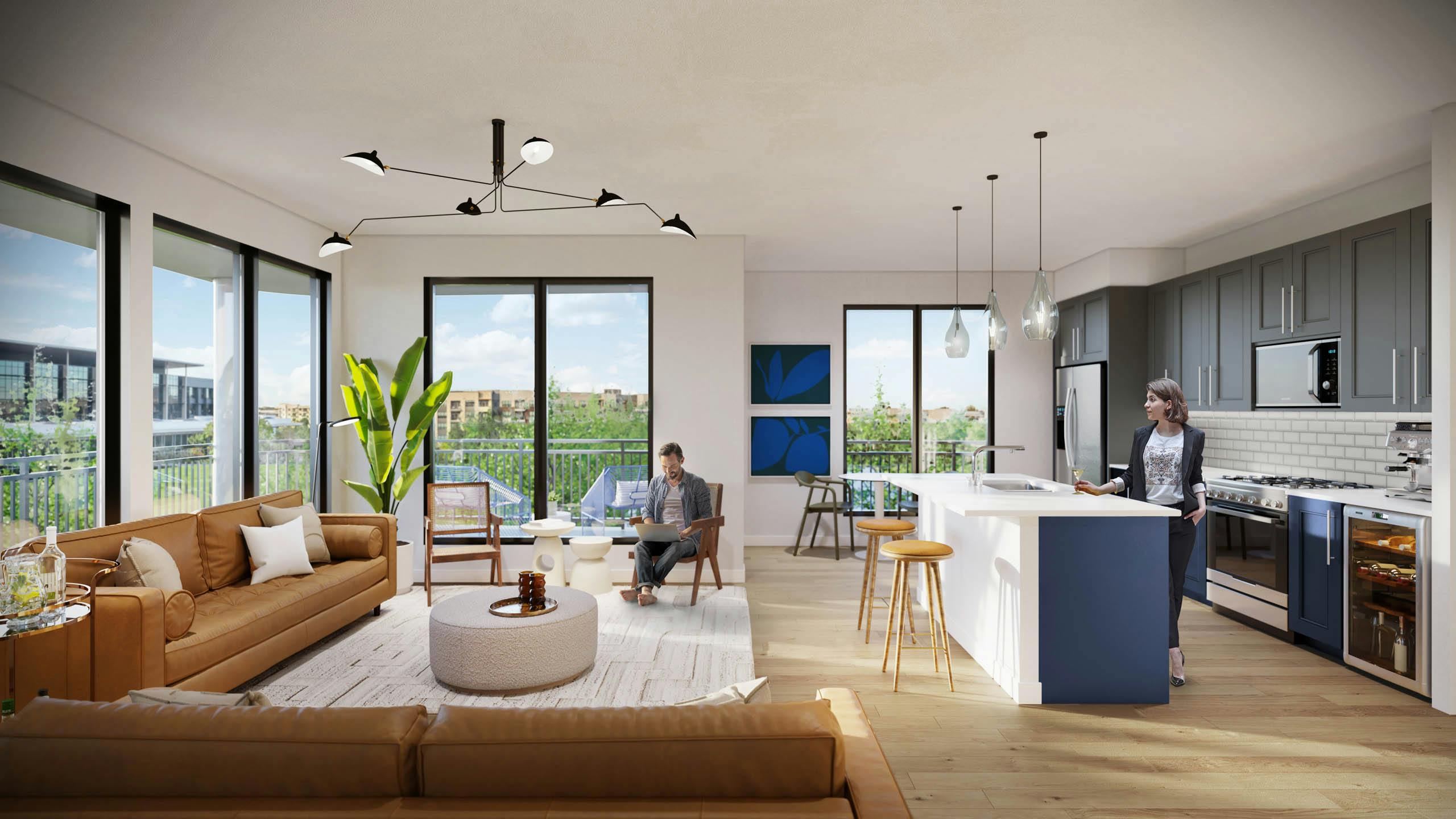 New Studio, 12 BR Apartments in Mueller AMLI Branch Park