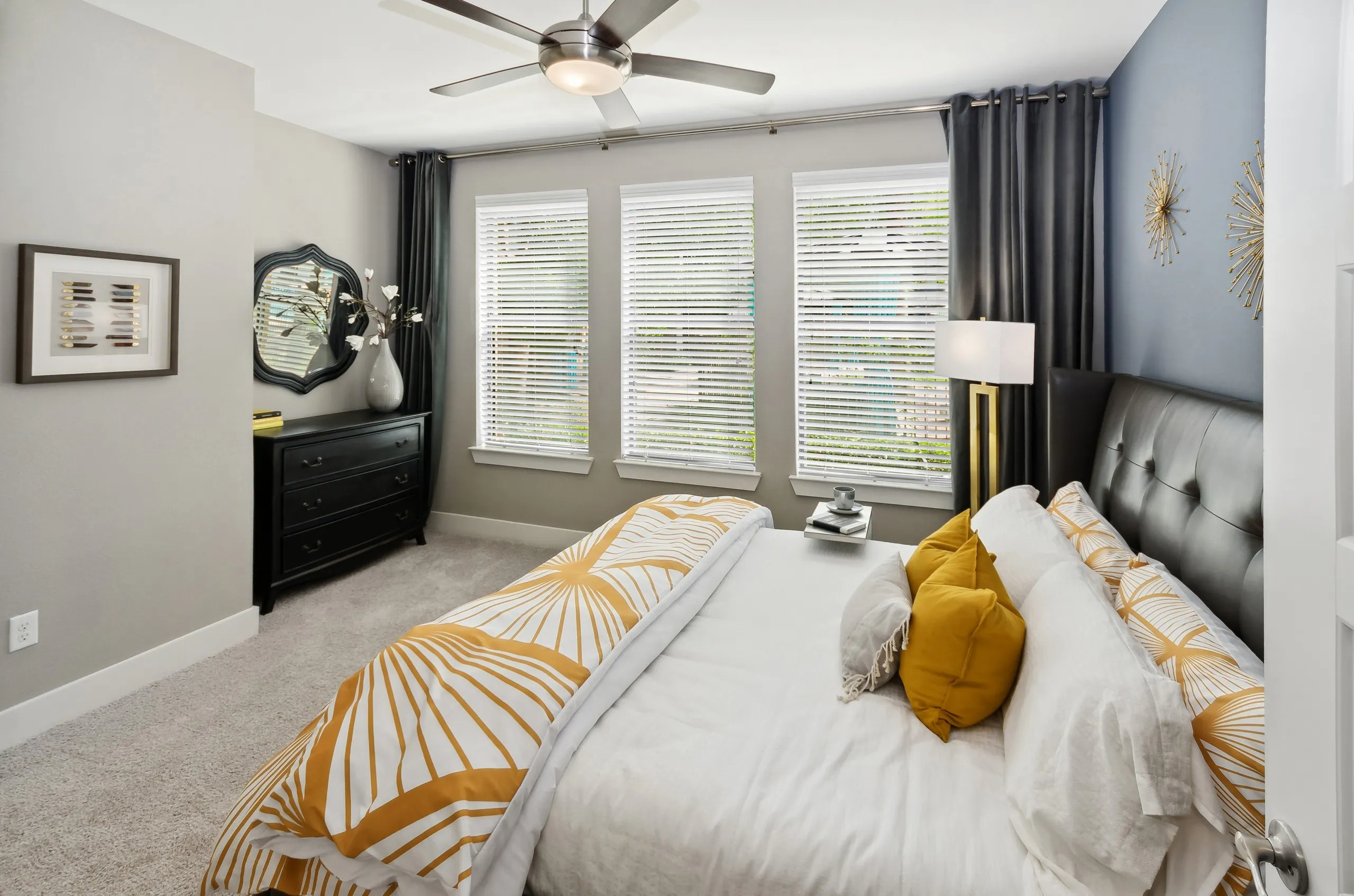 AMLI Campion Trail apartment bedroom - Irving, TX
