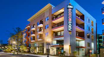 Exterior of AMLI Ponce Park which received a Atlanta Apt Association 2018 STAR Sustainability Leadership Award