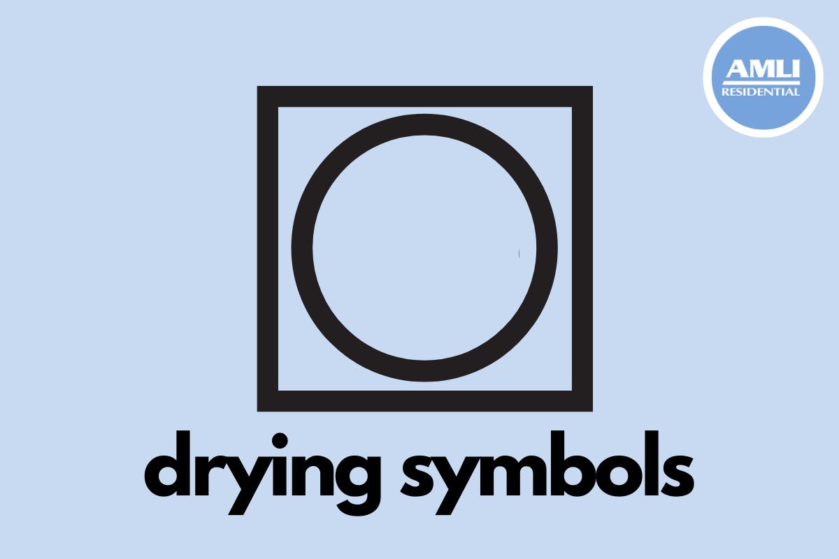 graphic saying drying symbols