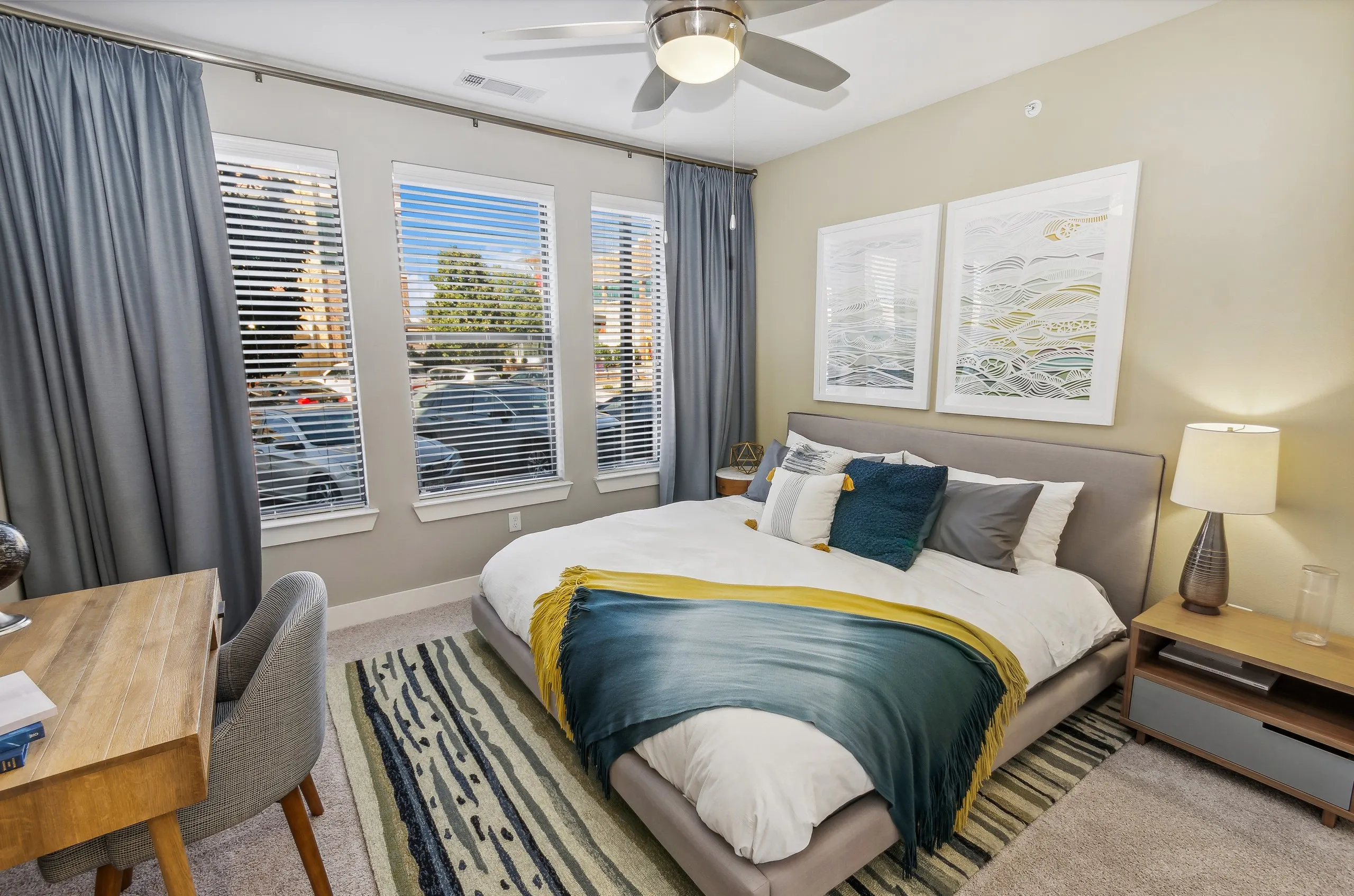 AMLI West Plano bedroom interior - Plano, TX
