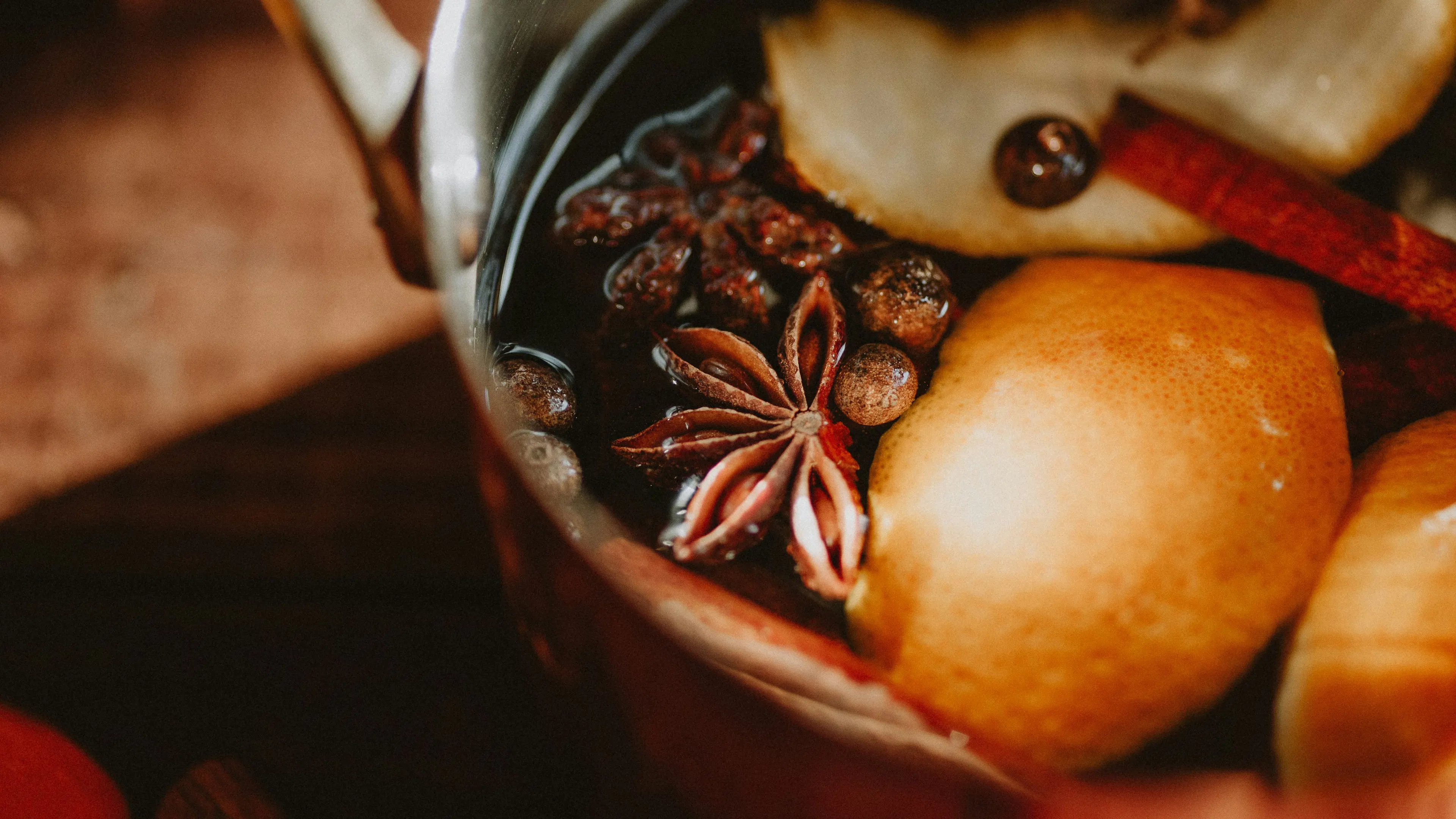 A simmer pot filled with 