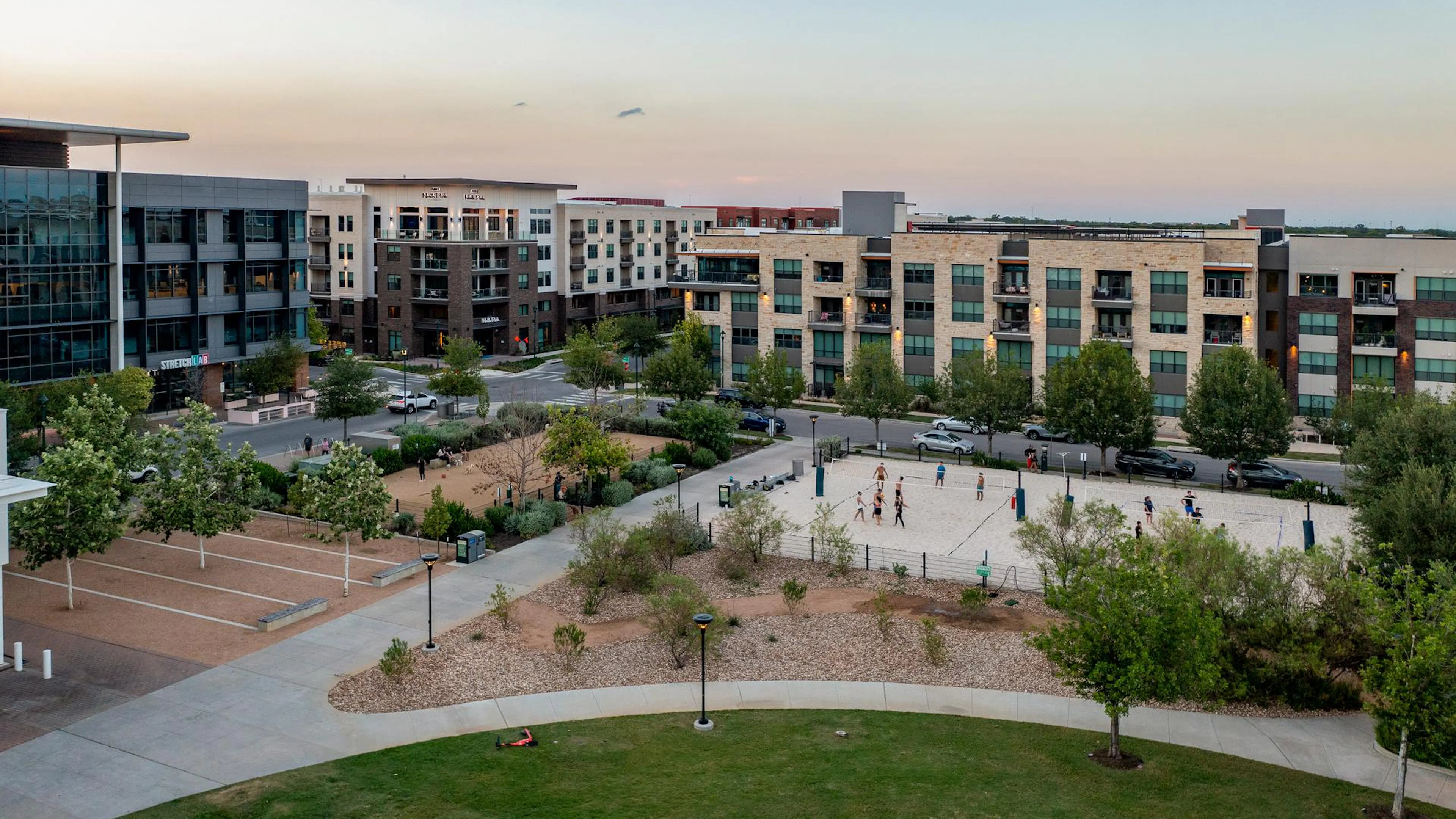 Aerial view of Mueller