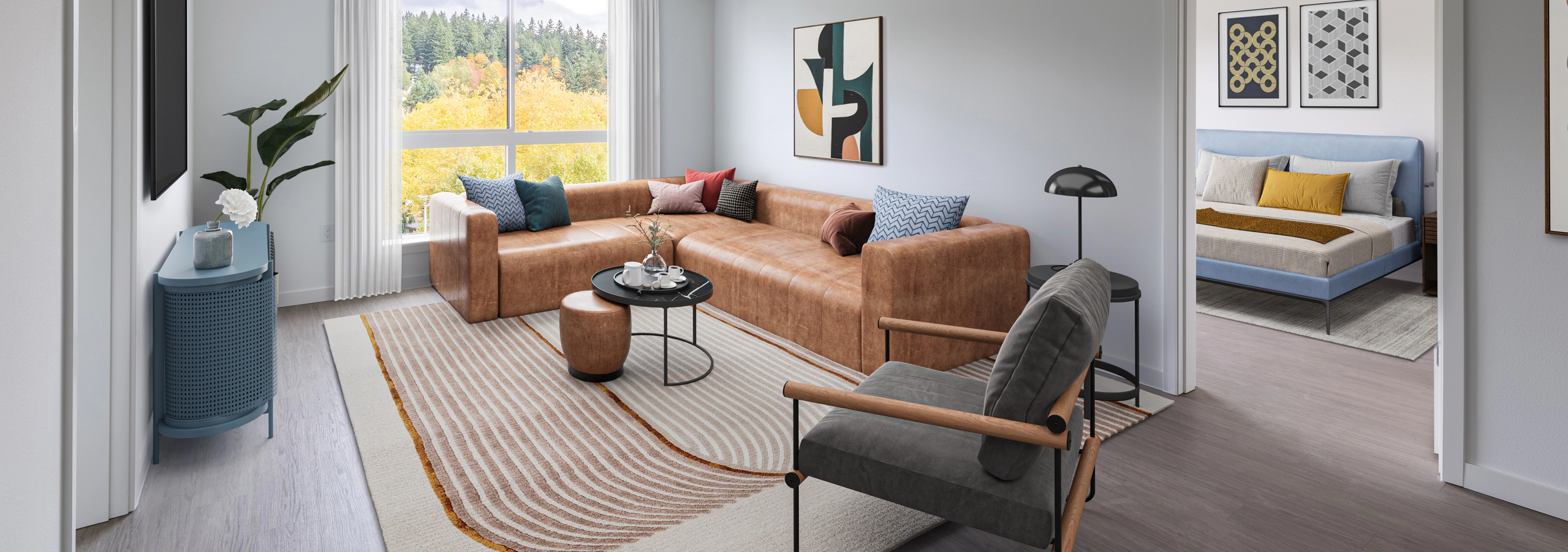 AMLI Redmond Way living room