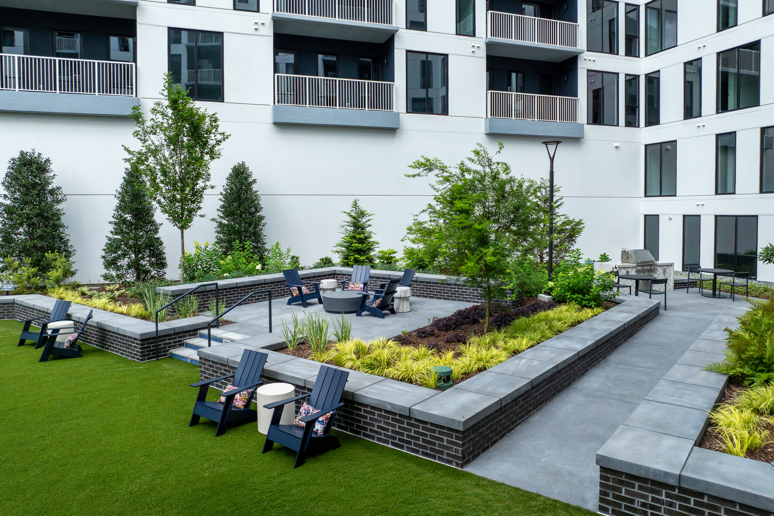 AMLI Atlantic Station courtyard
