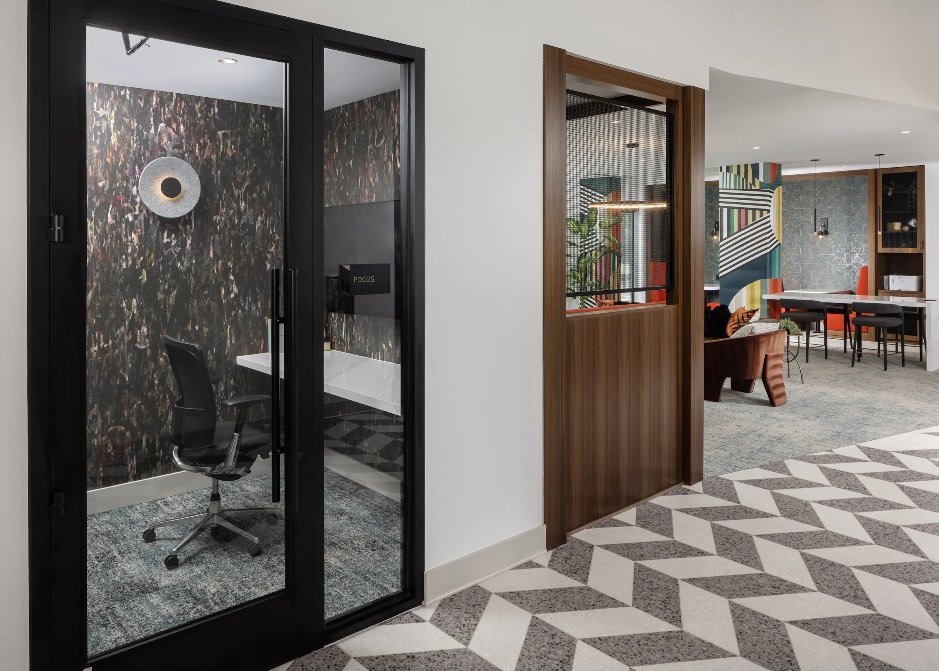 Private office room