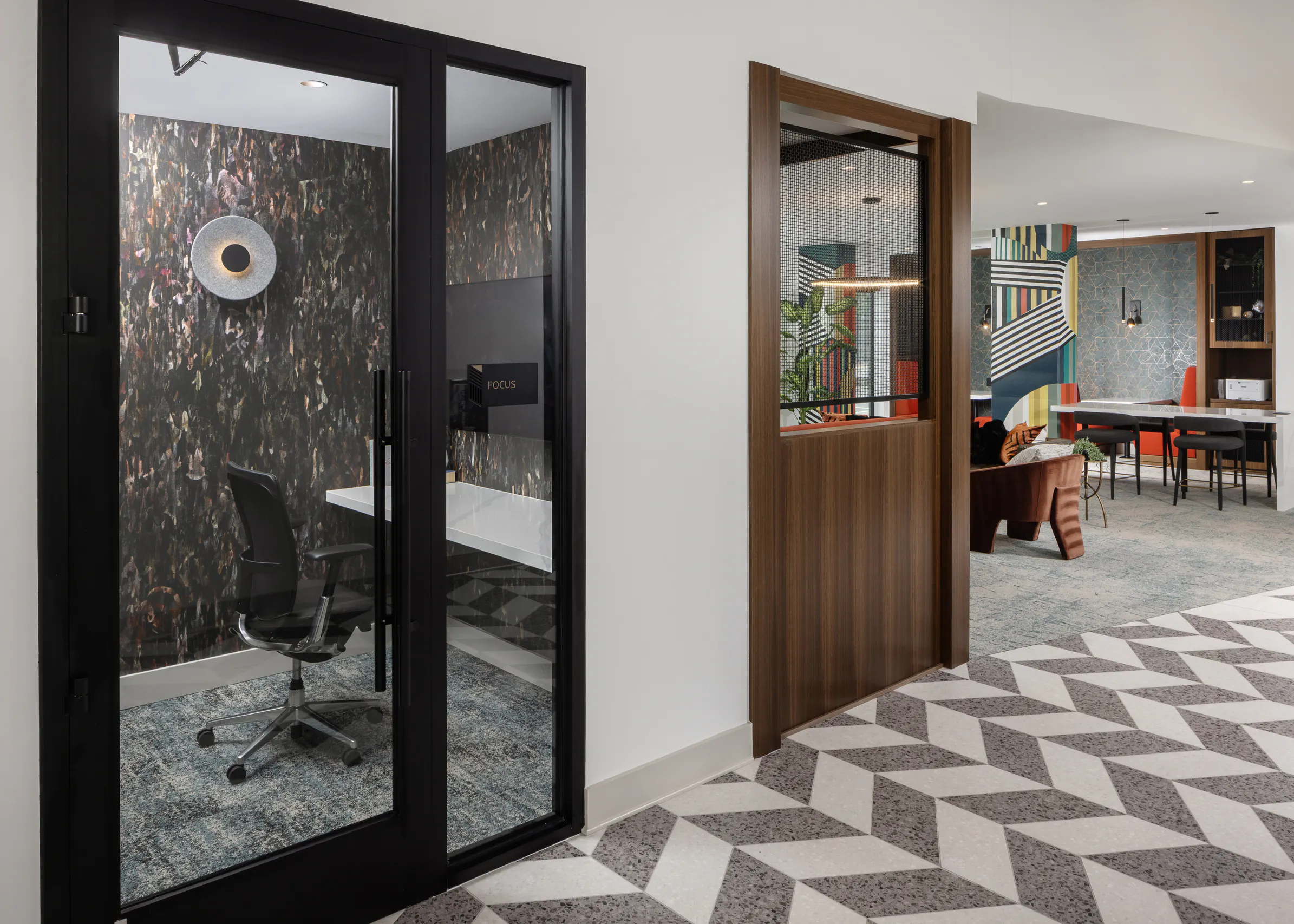 Private office room