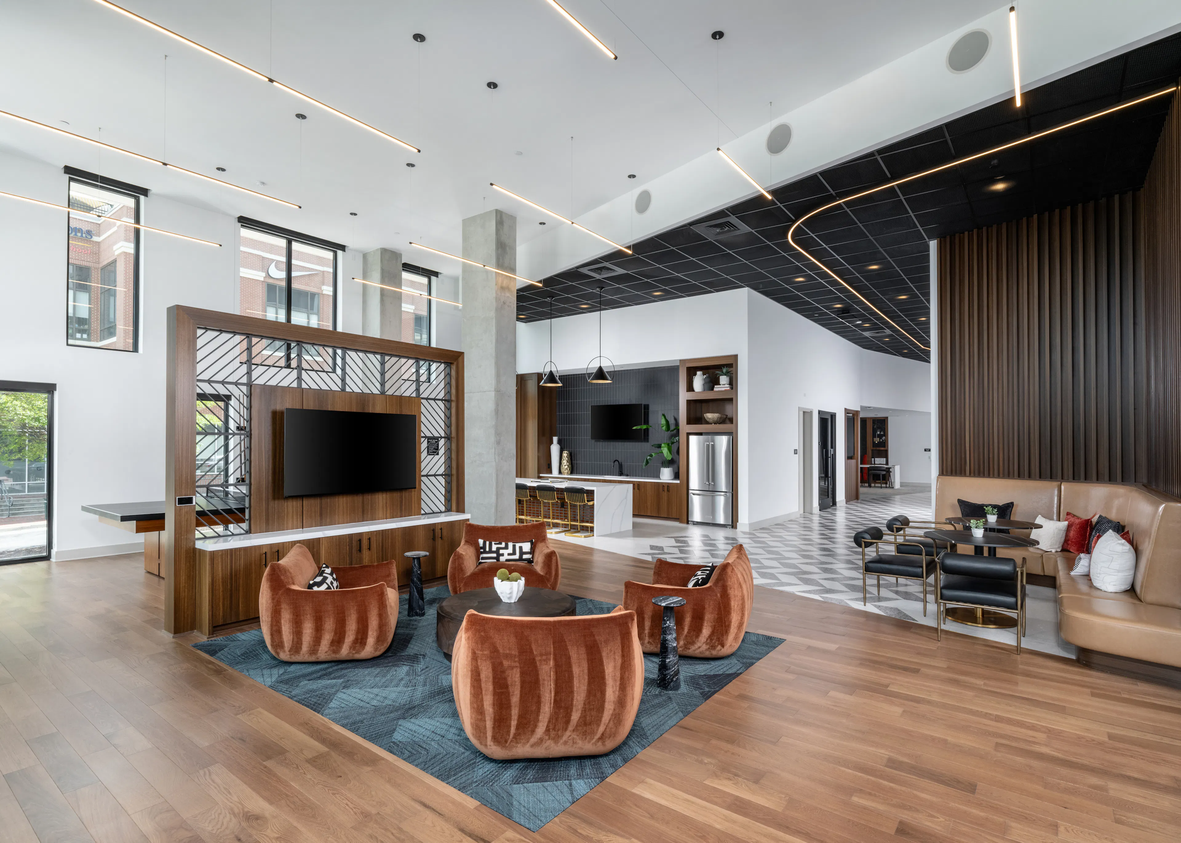 Club room and game lounge