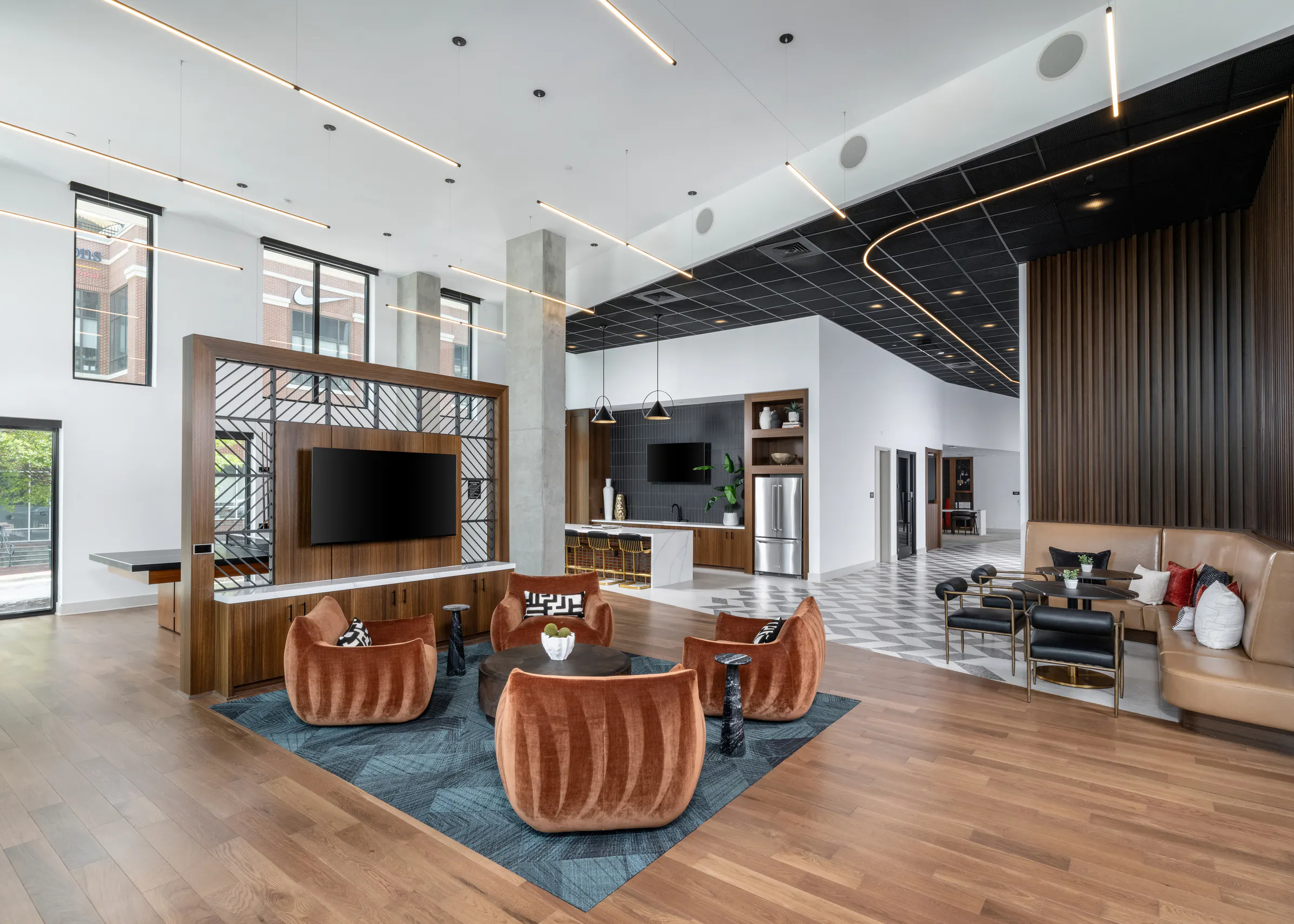 Club room and game lounge