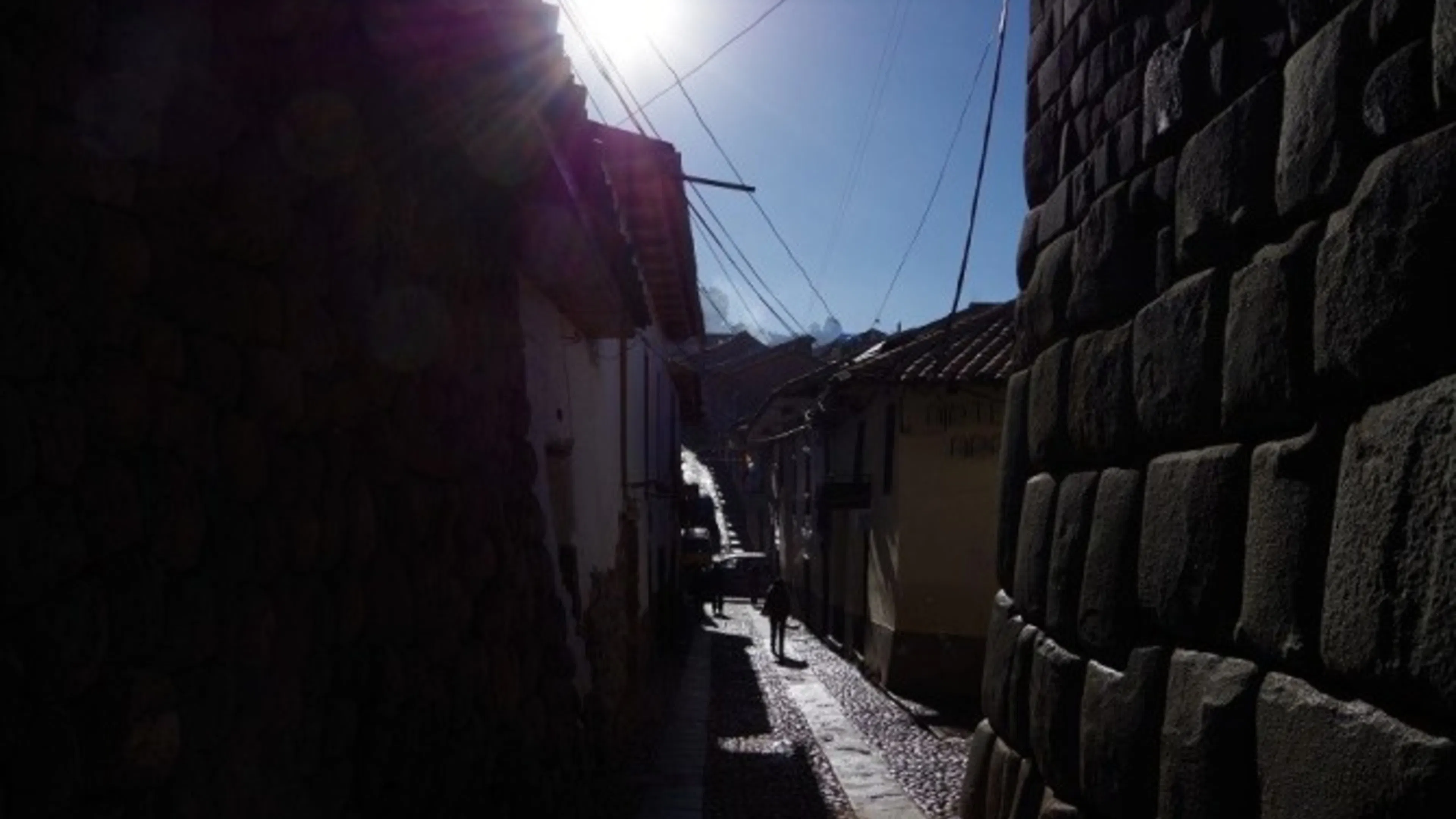 Narrow Streets in San Blas, Cusco, Peru