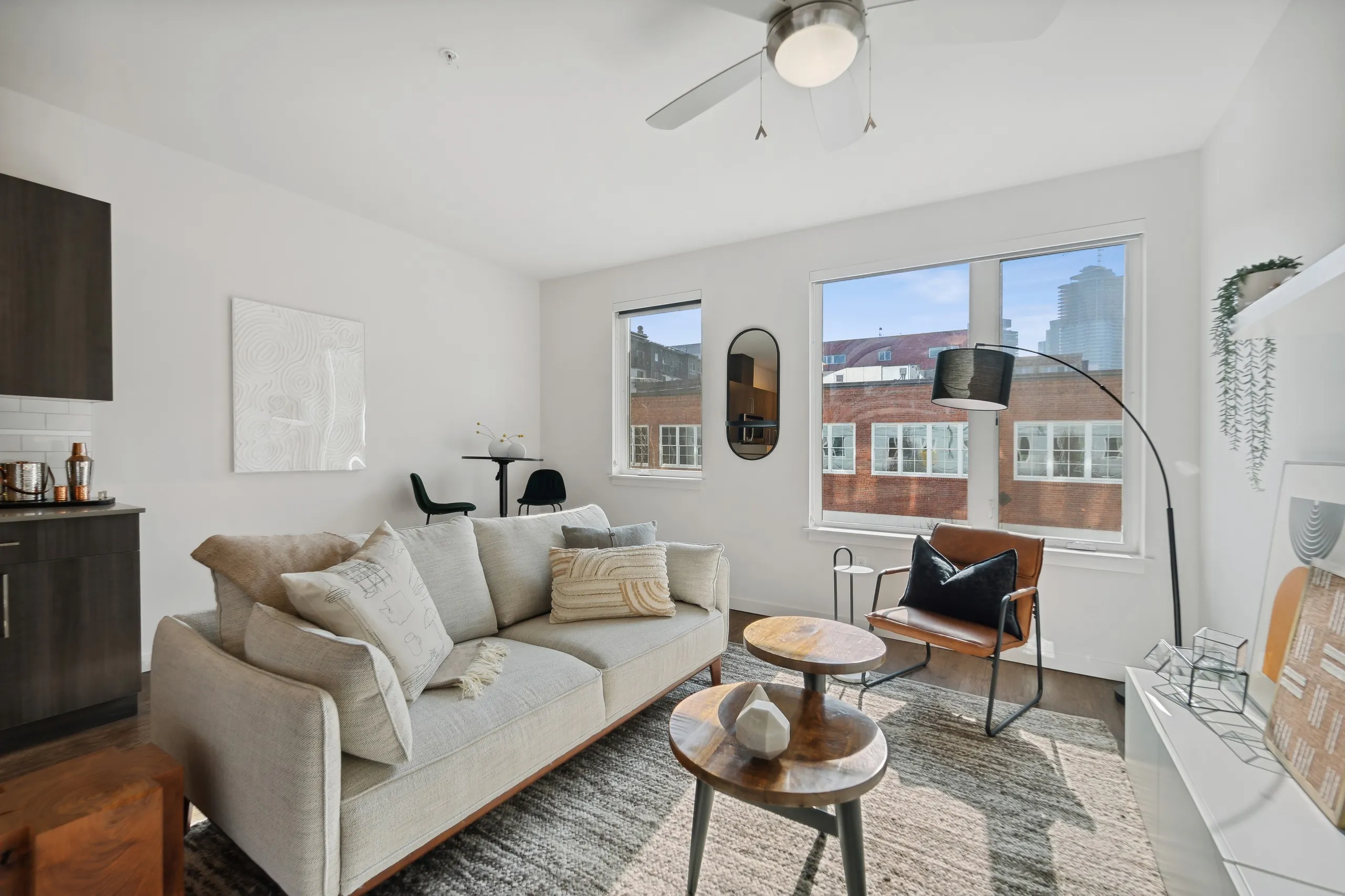 AMLI South Lake Union interior living room - Seattle, WA