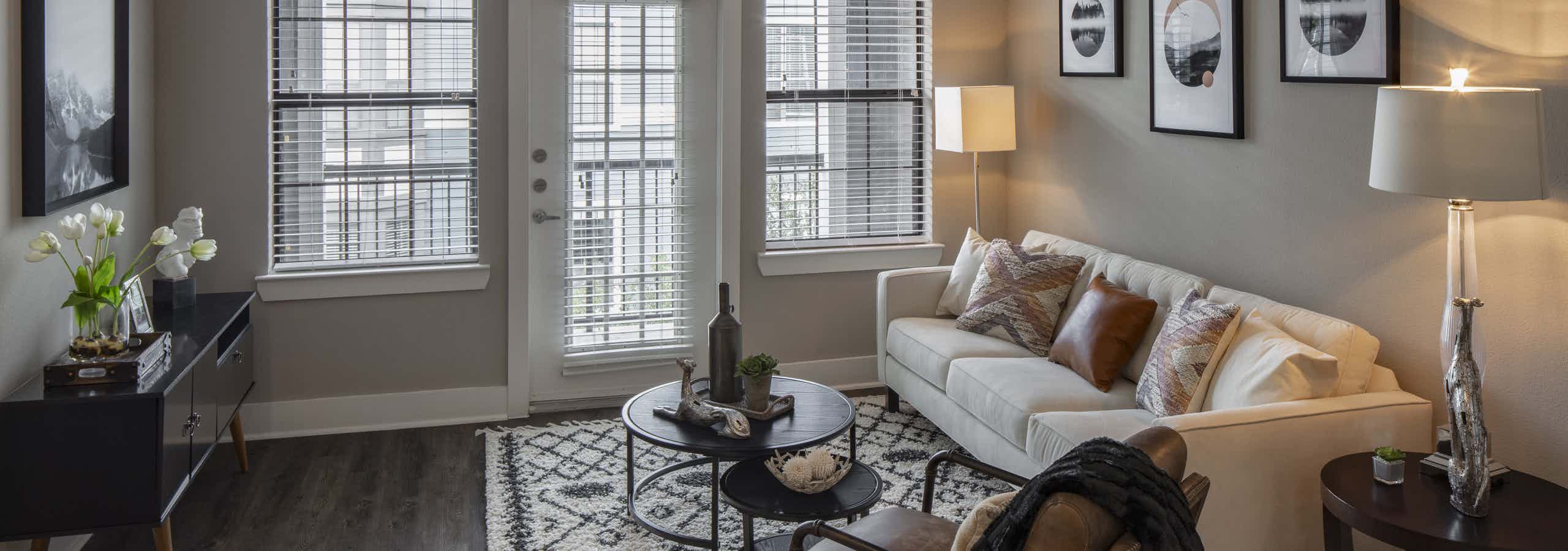 Redesigned interior: living room