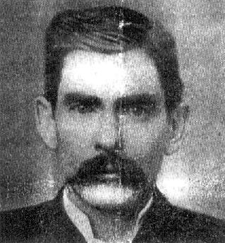 Newspaper image of John Henry "Doc" Holliday