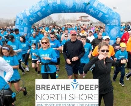 Breathe Deep North Sure Lung Cancer Awareness Month event