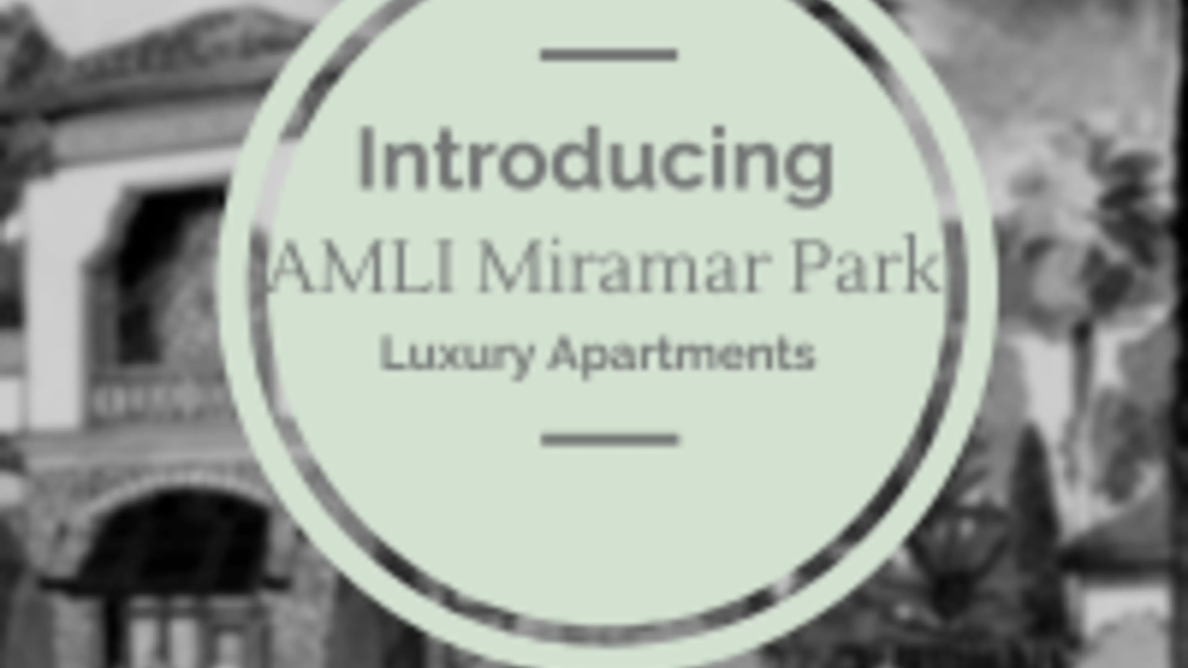Introducing AMLI Miramar Park Luxury Apartments