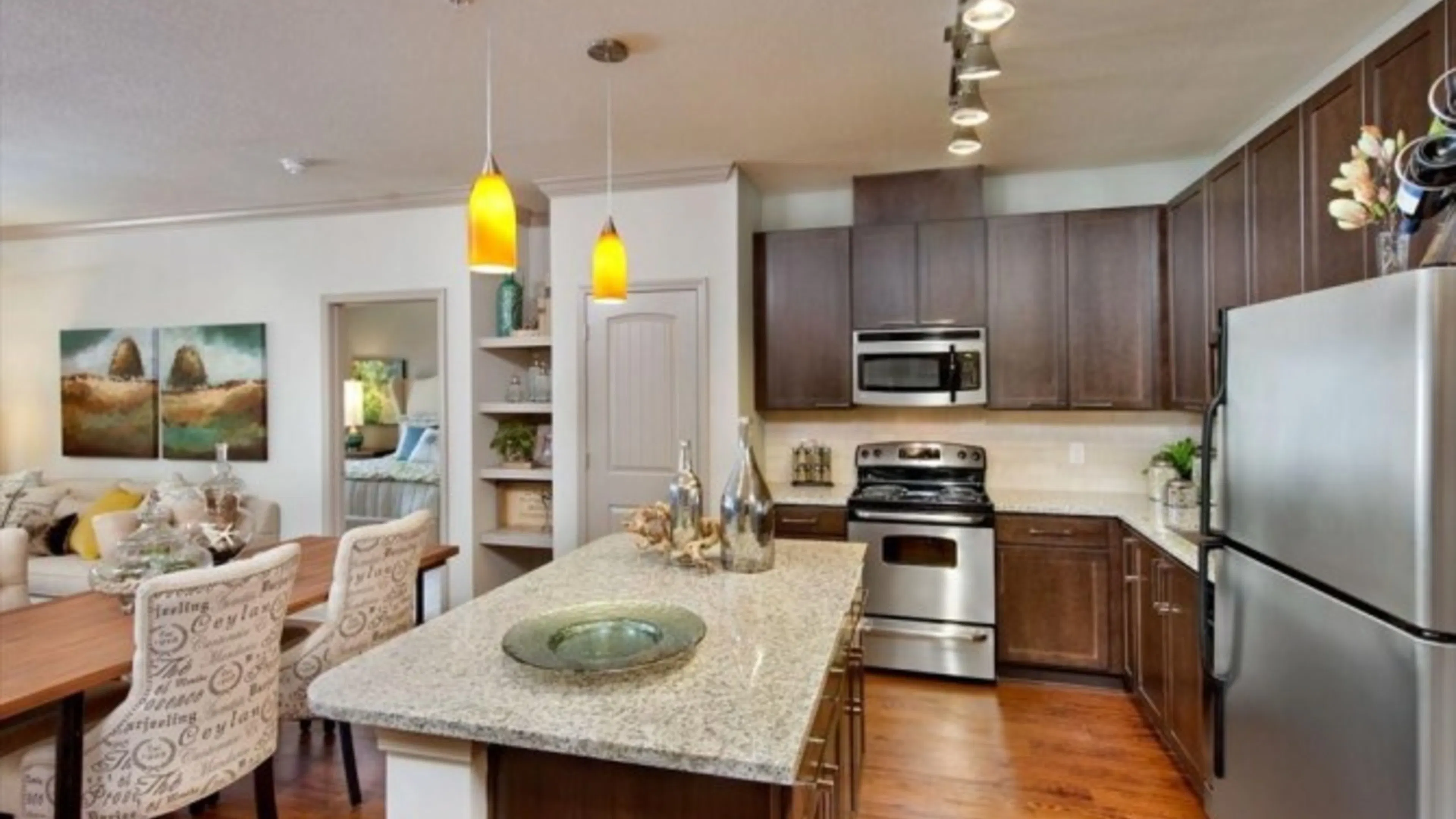 North Atlanta Luxury Apartment Kitchen