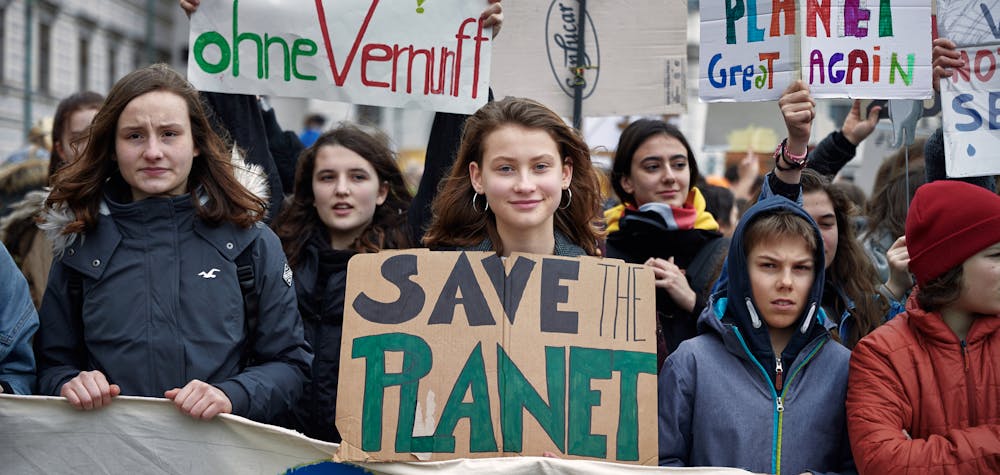 Manifestation "Fridays for Future" à Vienne