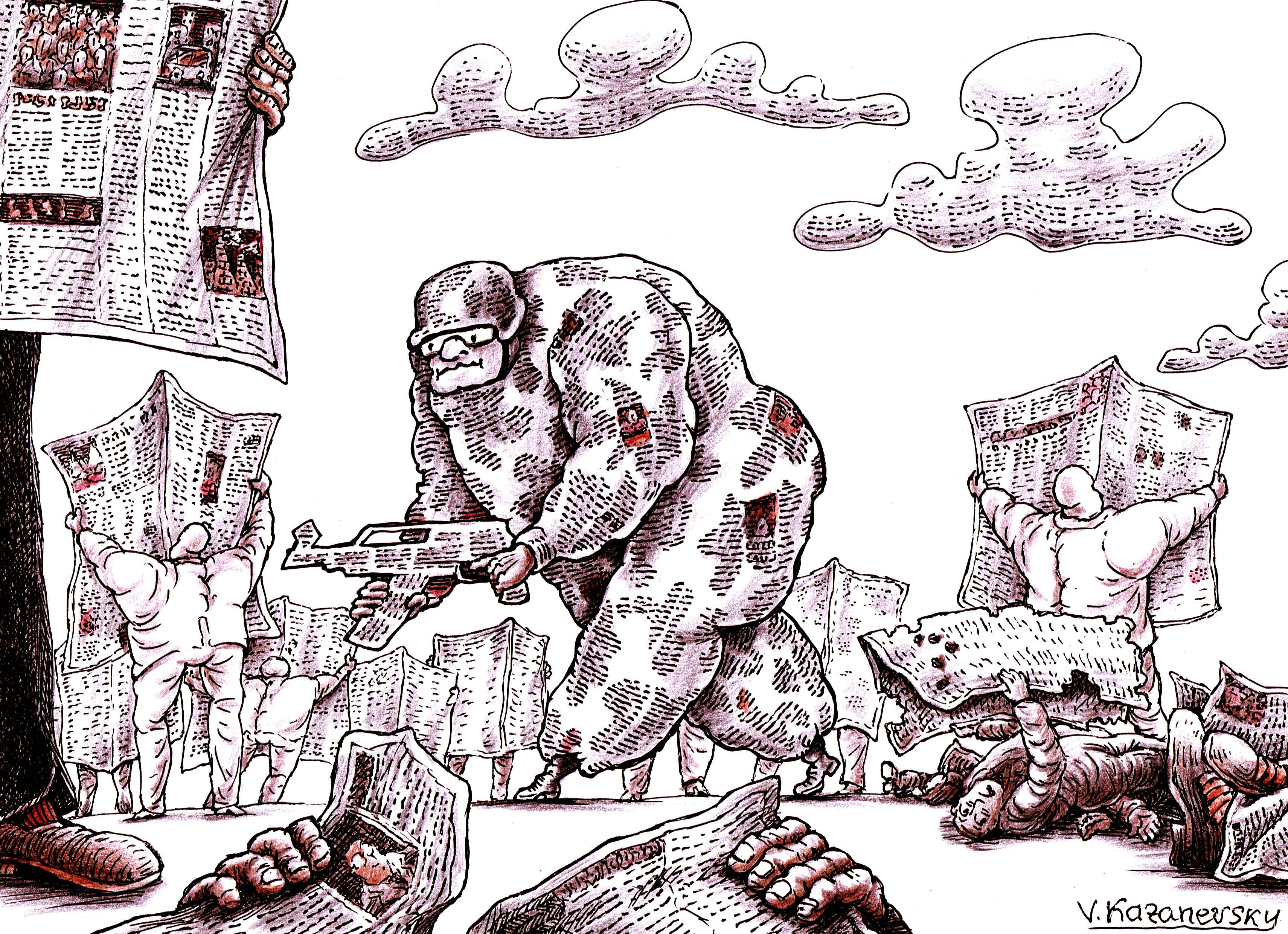 © Kazanevsky (Ukraine) - Cartooning for Peace