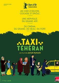 affiche du film Taxi Téhéran