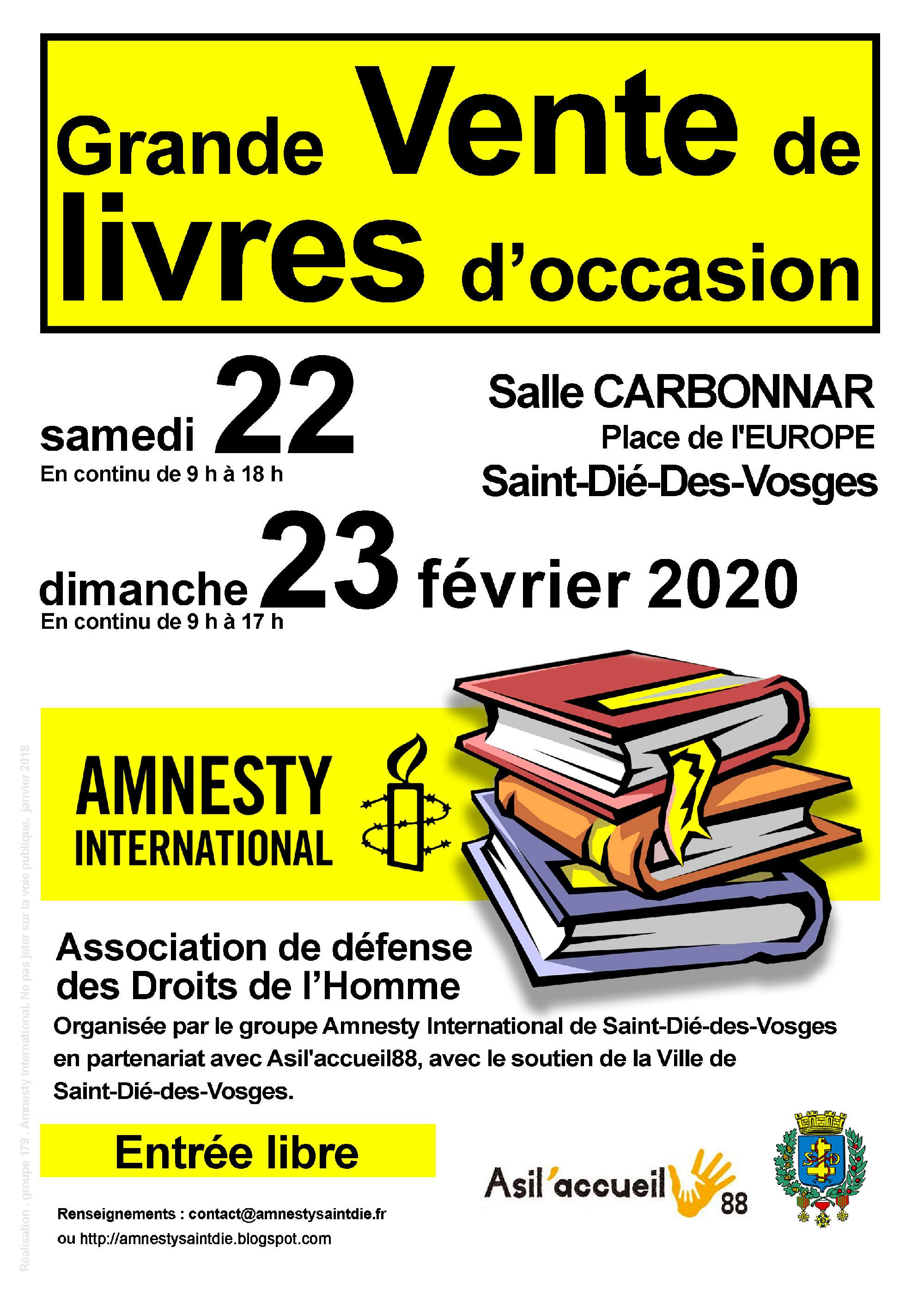 Foire Aux Livres Amnesty International France