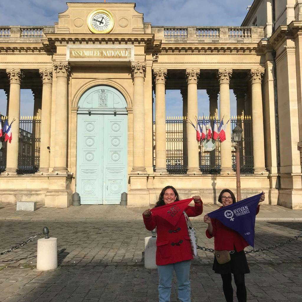 Wendy Galarza - Edith Olivares - Assemblée nationale France 