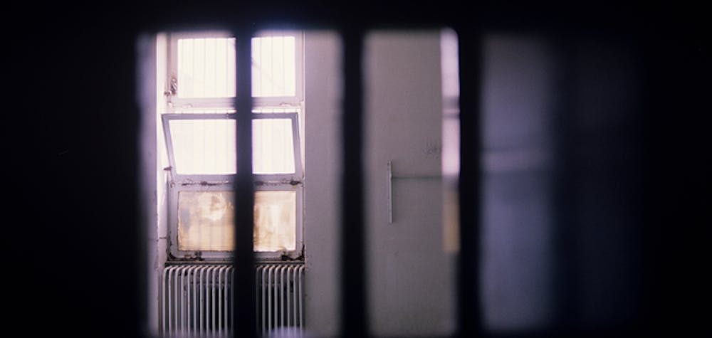  An empty cell inside the political ward at the high security Evin Prison in Tehran, Iran, 10th February 1986. (Photo by Kaveh Kazemi/Getty Images)