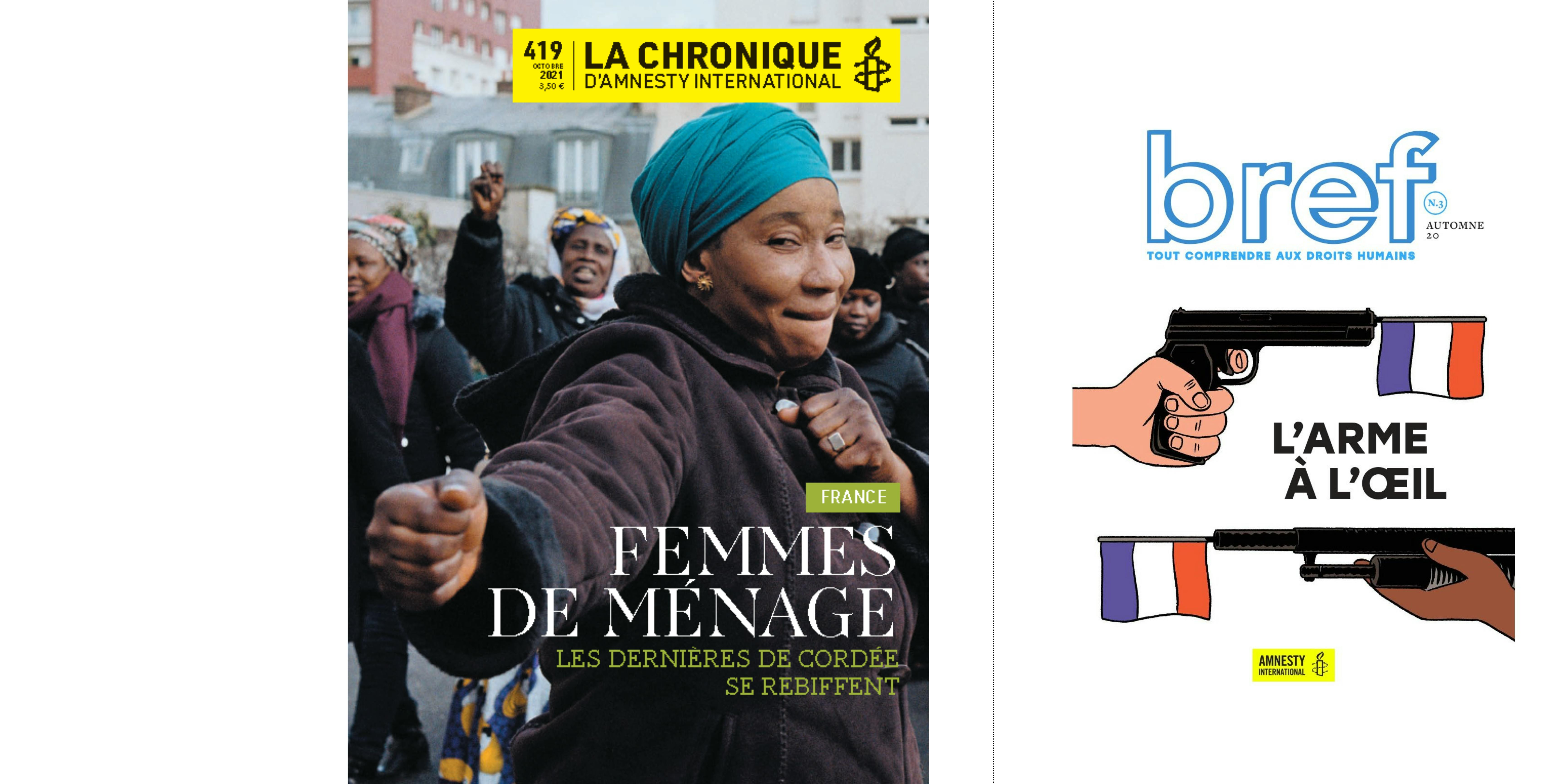 Decouvrez La Chronique Le Magazine D Amnesty International Amnesty International France