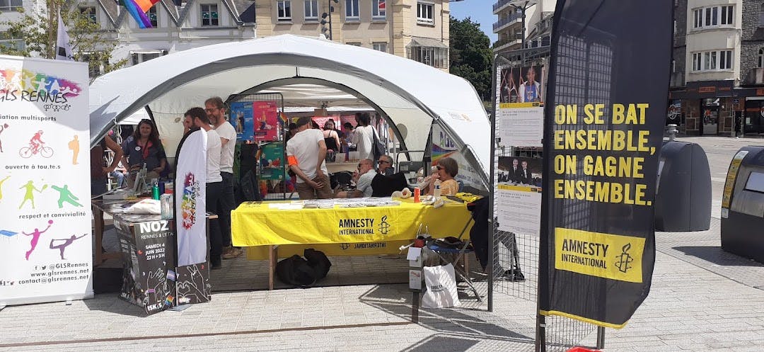 Groupe local de Saint Brieuc - Stand