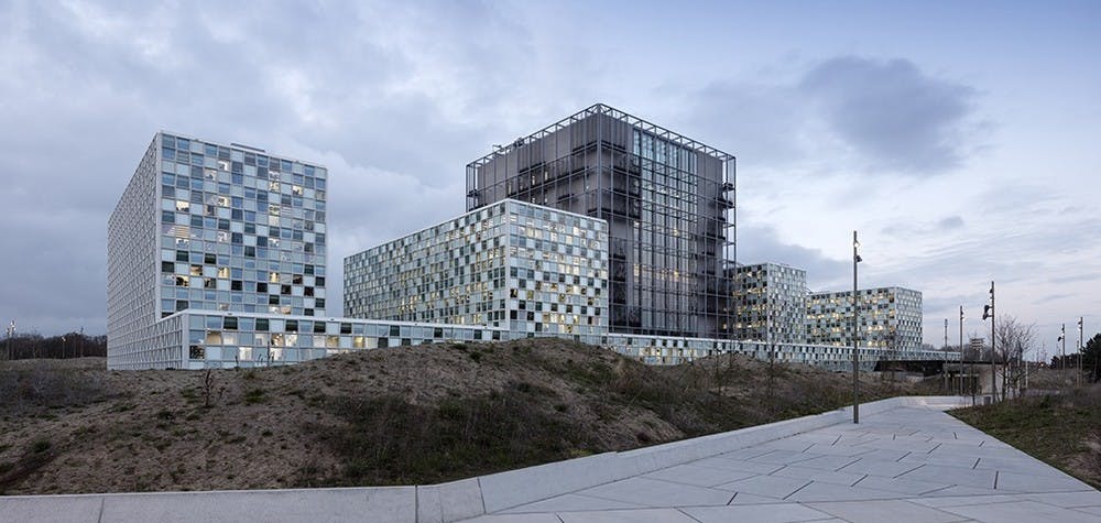 Nouveau bâtiment de la Cour pénale internationale 