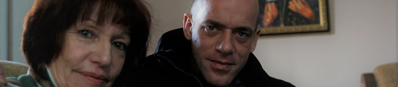 Salah Hamouri et sa mère
