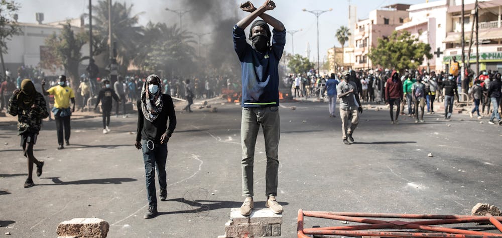 Senegal - manifestations - John Wessels - AFP