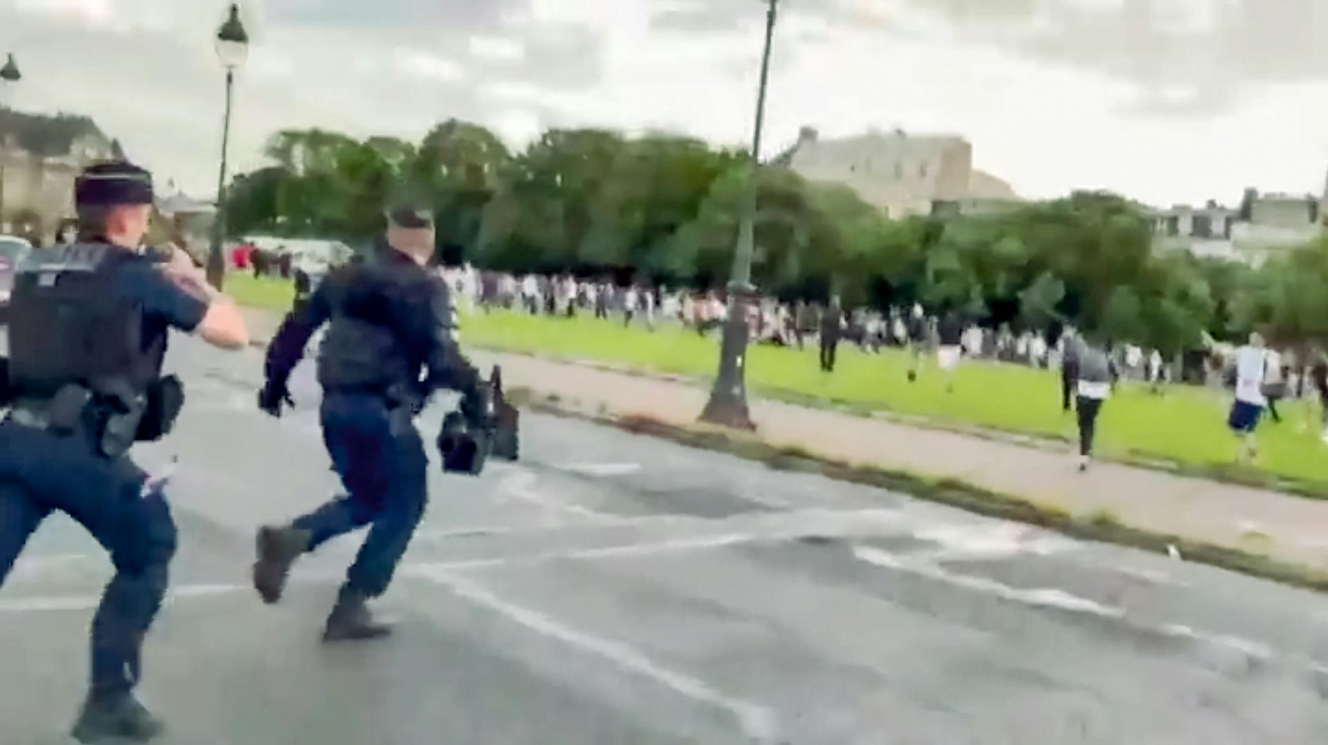 Extrait d'une vidéo du journaliste Yazid Bouziar, tournée le 18 juin 2021.