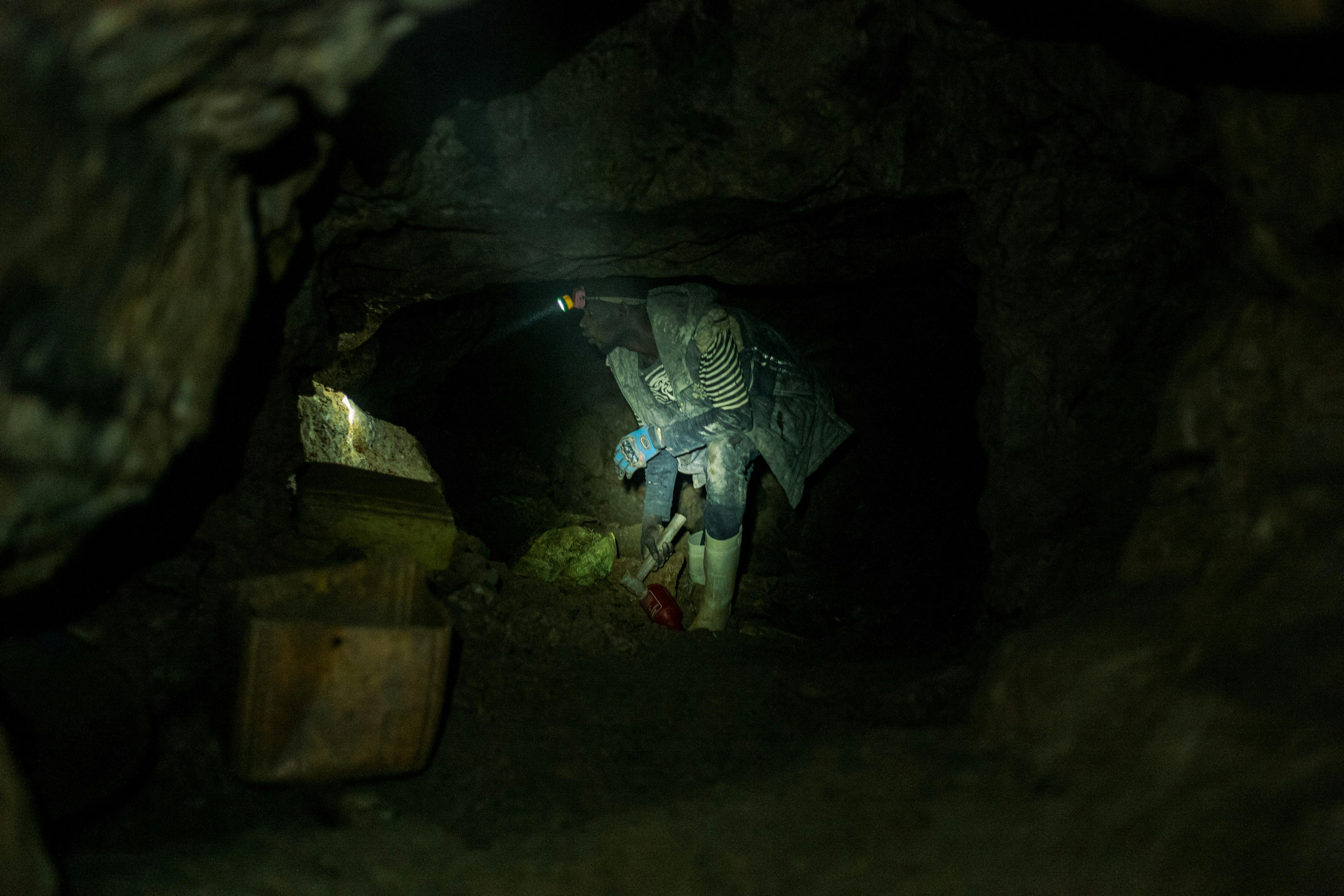 mine d'or artisanale, République démocratique du Congo, Philémon Barbier