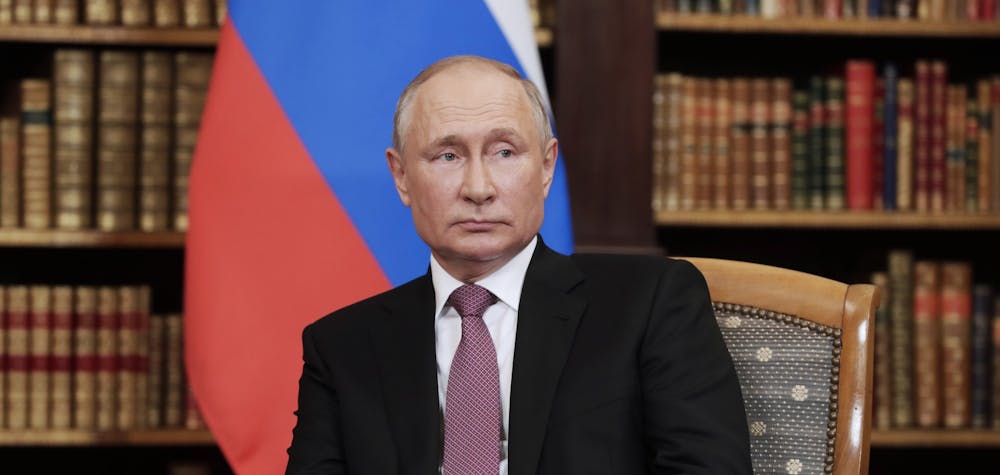 Le président russe Vladimir Poutine à Genève, le 16 juin 2021 / Mikhail Metzel via Getty Images