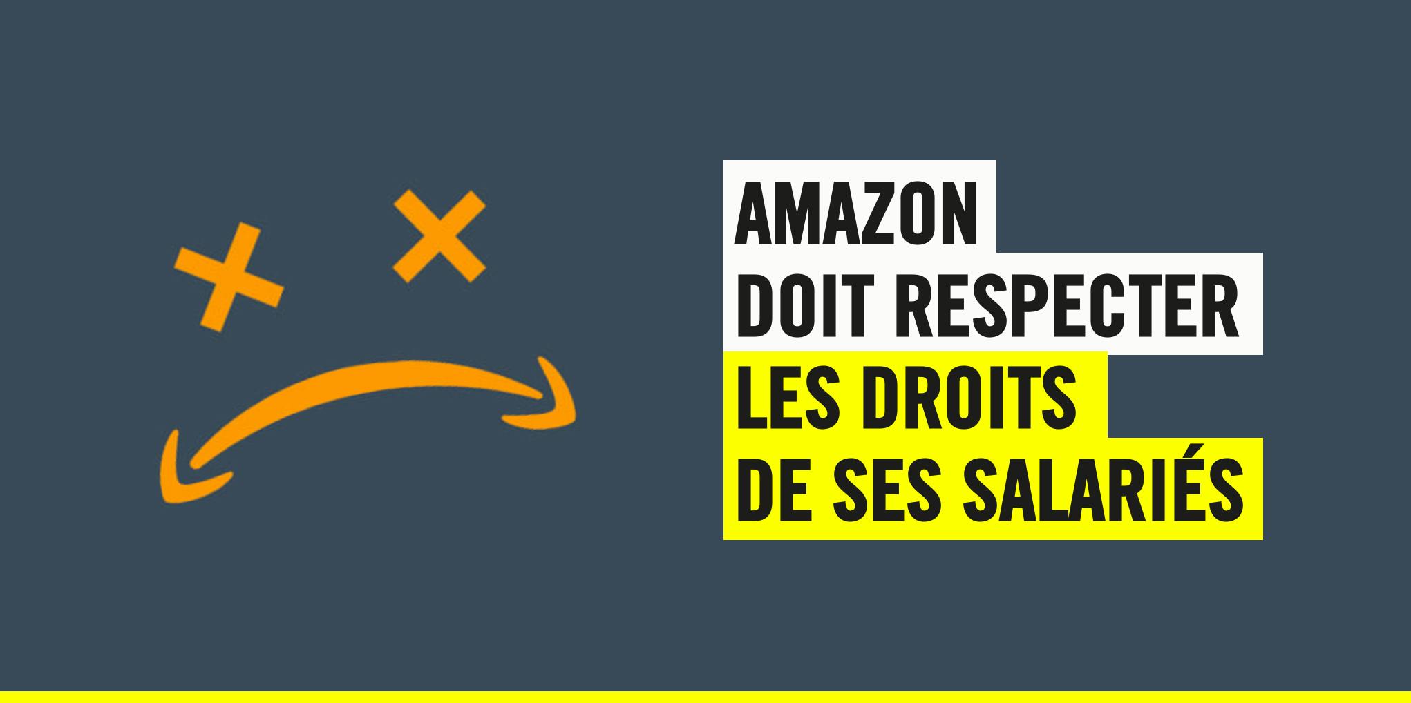 Amazon limite les droits des salariés interpellez son PDG ! Amnesty