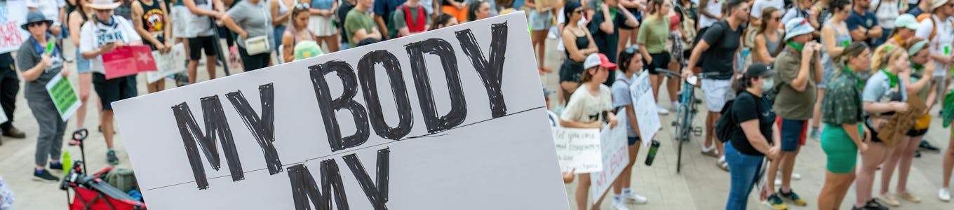 Manifestation pour le droit à l'avortement à Austin, Texas