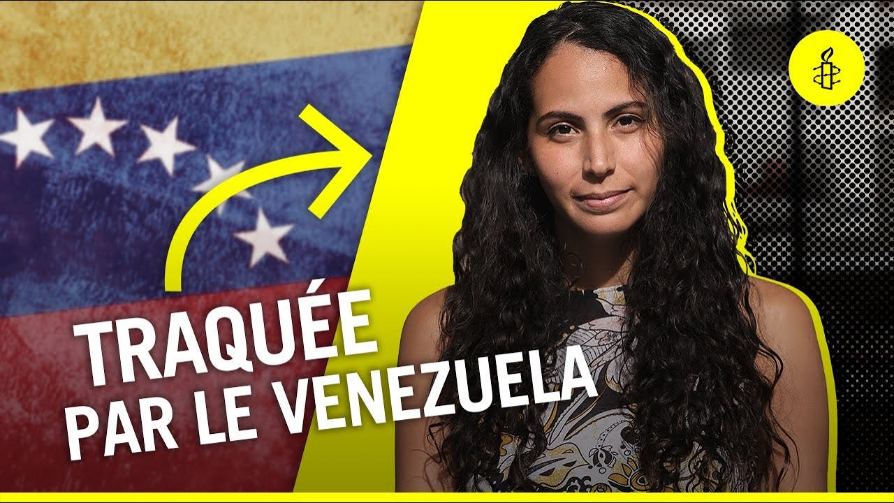 [Vidéo] Geraldine Chacón est traquée par le Venezuela Amnesty