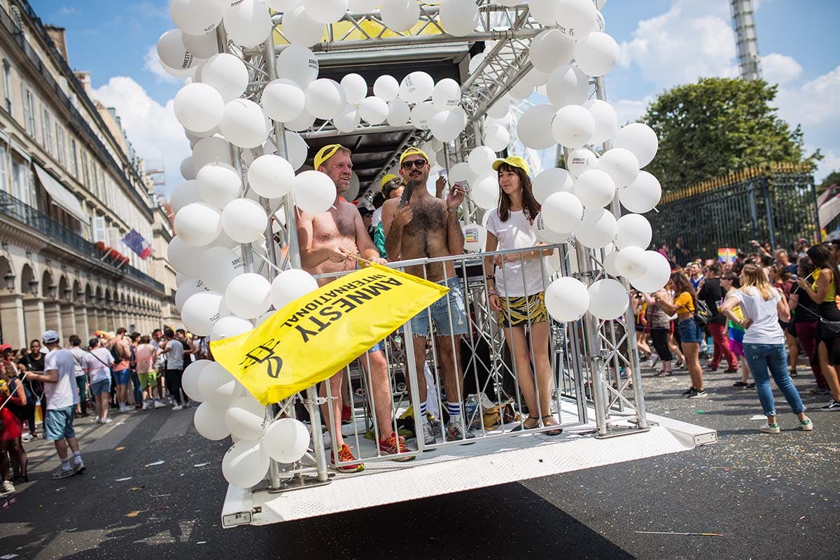 Marche des fiertés 2018 à Paris