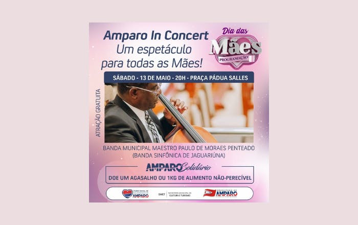 Amparo In Concert: Um espetáculo para todas as mães