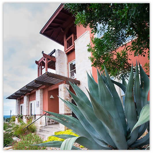 Vintage Villas was transformed from a bed and breakfast into a boutique hotel and Texas wedding venue